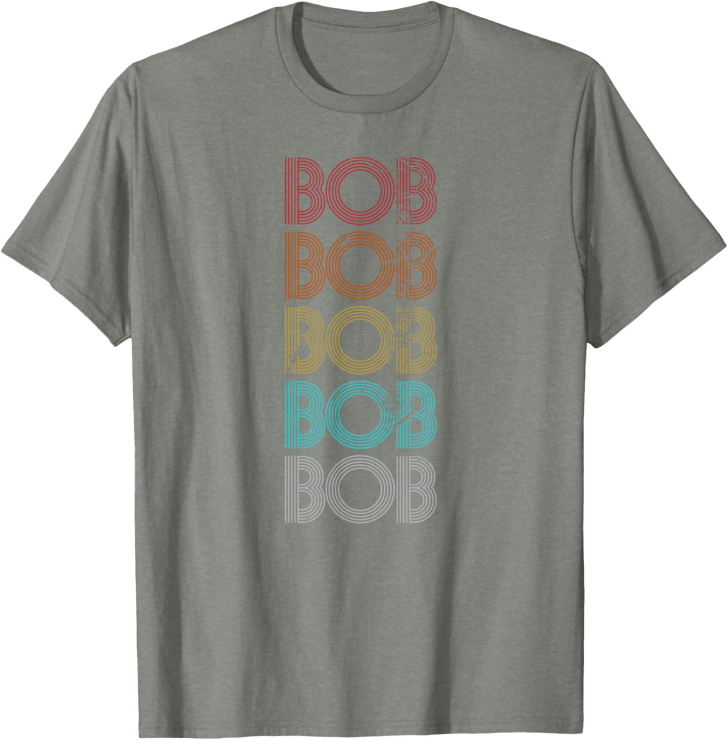 Retro Vintage BOB T-Shirt for Stylish Casual Wear and Everyday Comfort - 21