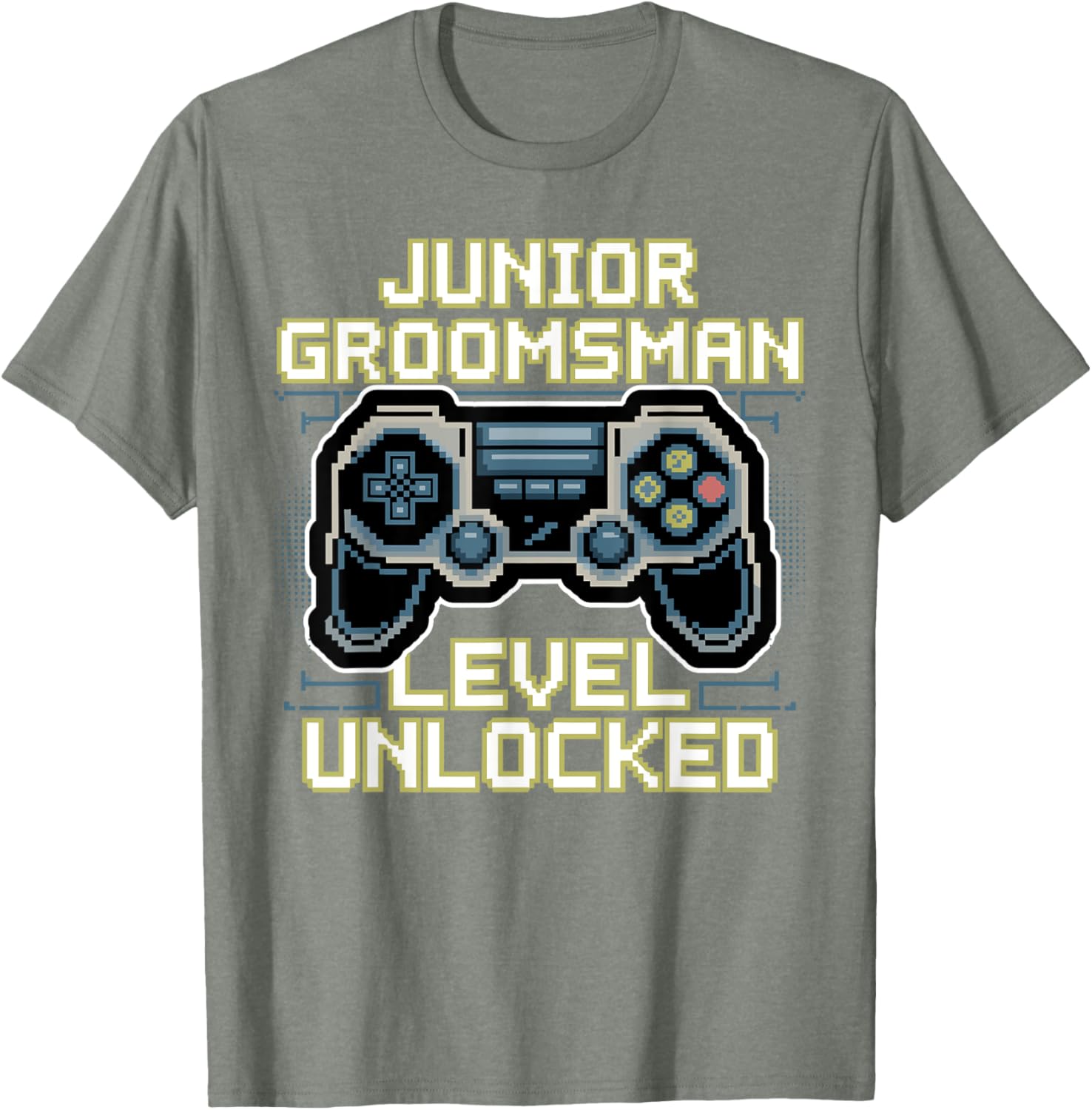 Cute Junior Groomsman Gaming T-Shirt for Boys - Perfect Wedding Outfit - 4