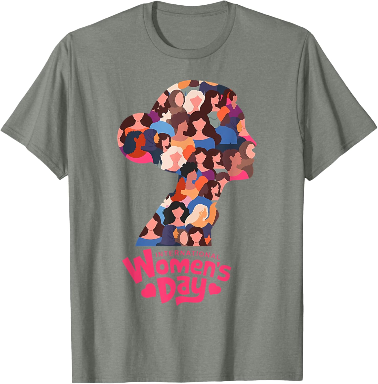 Celebrate Women's Day with Inspire Inclusion Women's T-Shirt for March 8 - 9