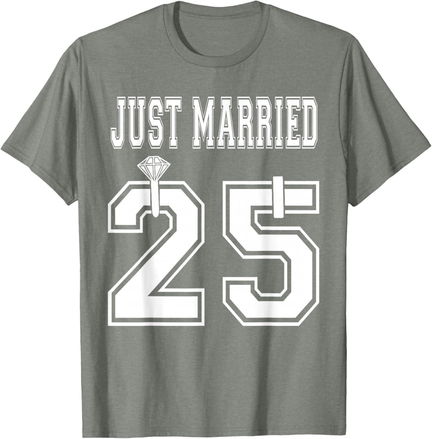 Just Married Couple Matching Honeymoon T-Shirts for Wife and Husband - 6