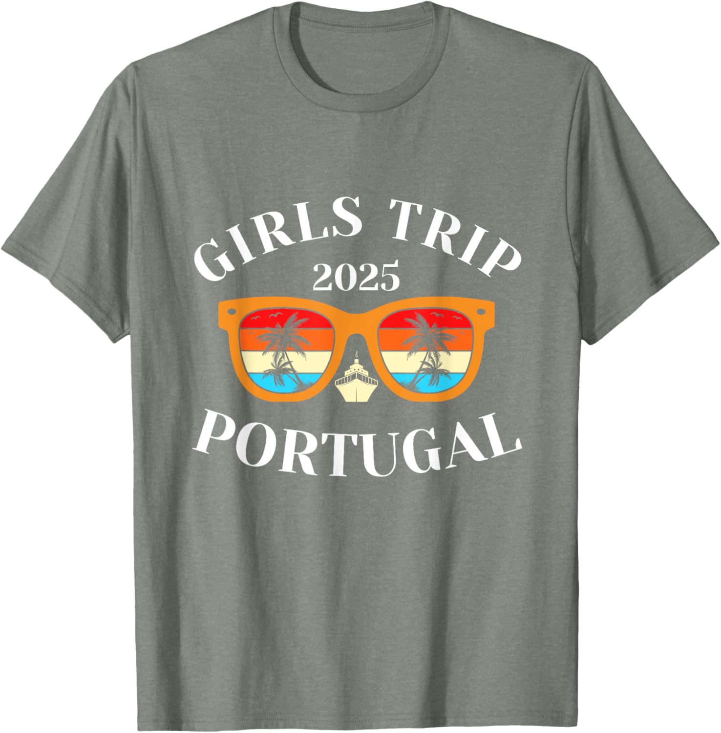Girls Trip Portugal 2025 T-Shirt for Fun Travel Adventures - 13