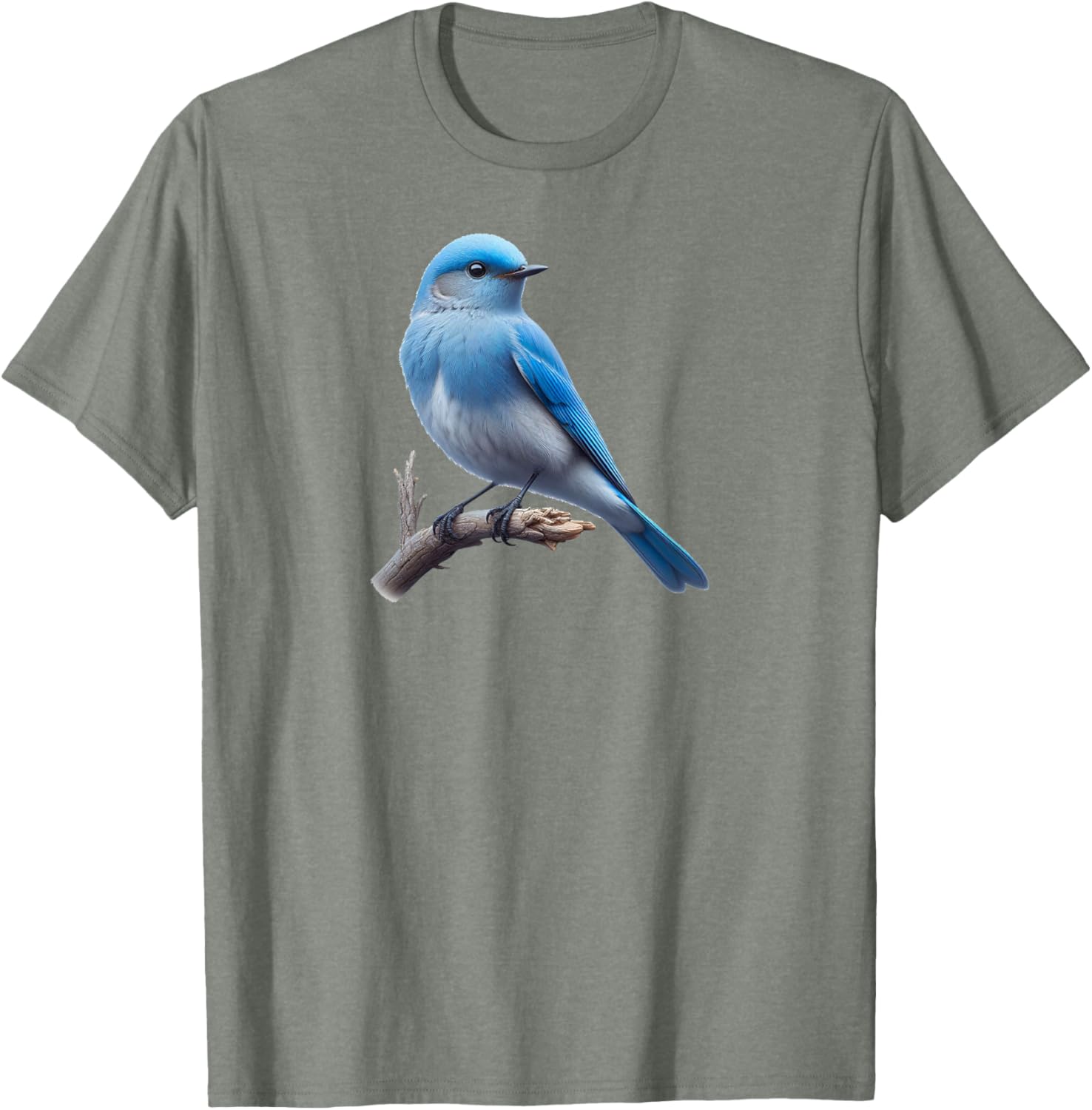 Mountain Bluebird T-Shirt - Stylish Bird Series Apparel for Nature Lovers - 14