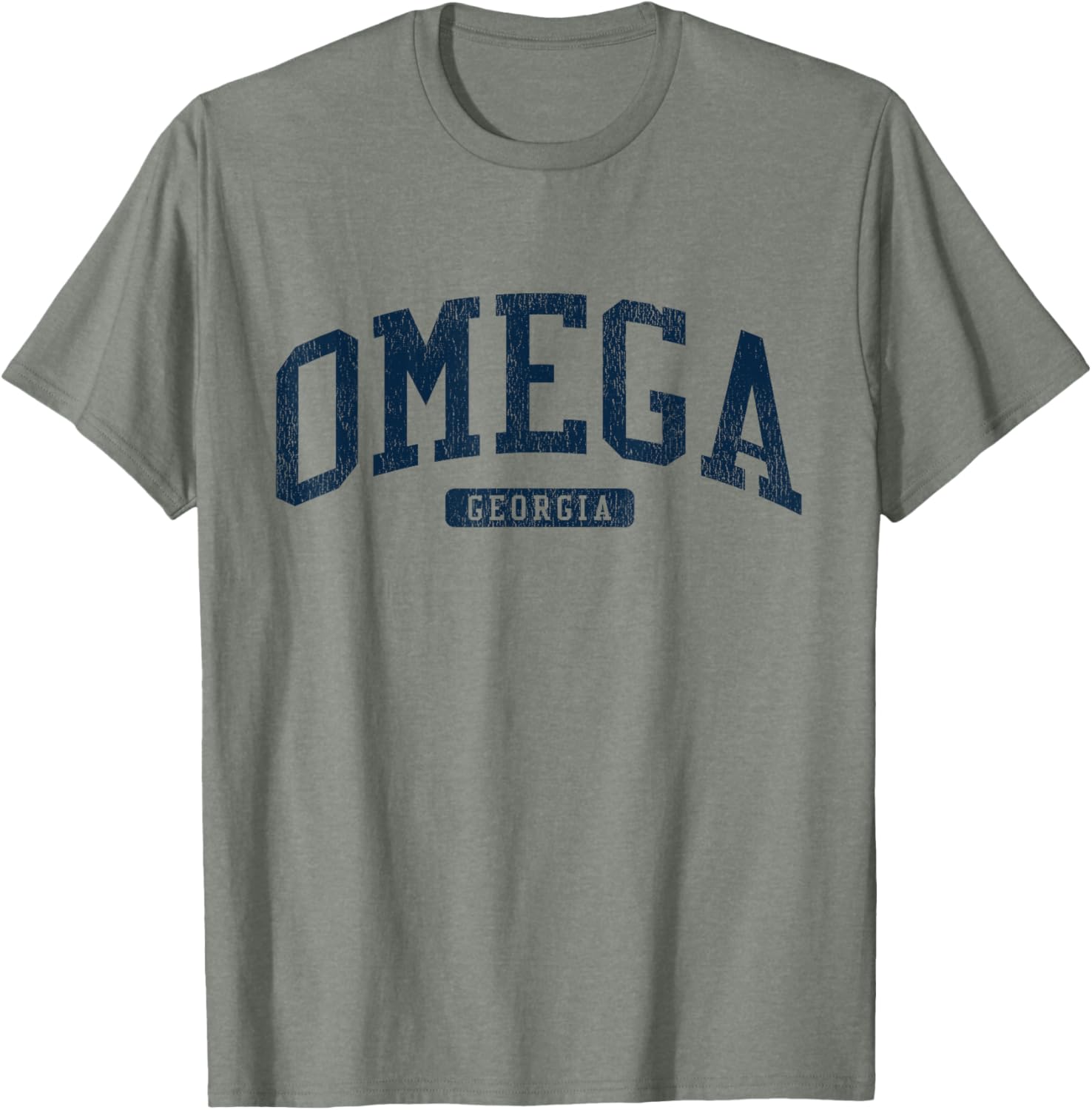 Omega Georgia College University Blue T-Shirt - Stylish and Comfy Apparel - 5