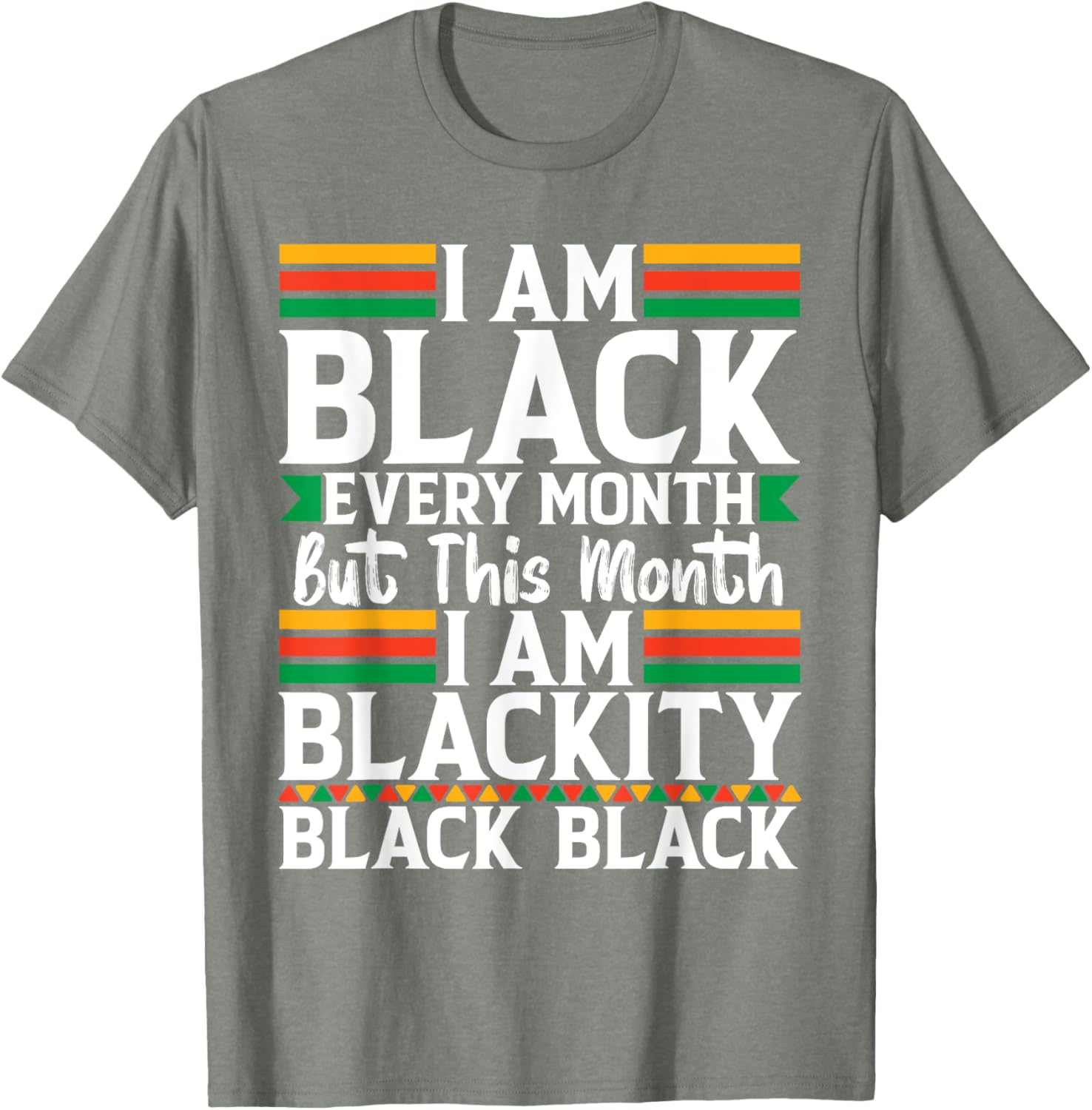 I'm Black Every Month T-Shirt - Celebrate Black Culture in Style - 13