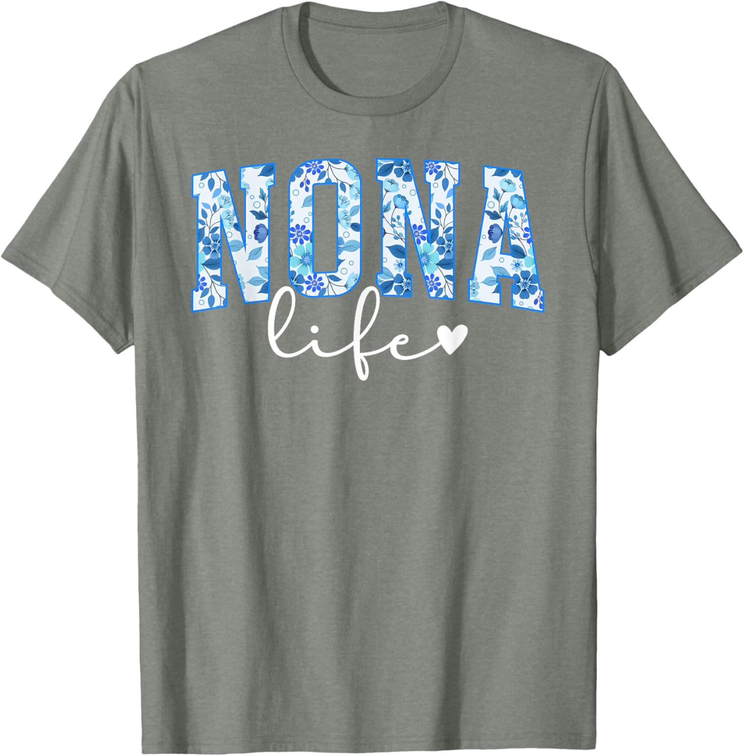 Nona Life Grandma T-Shirt for Loving Grandmothers - Cute Gift Idea - 20