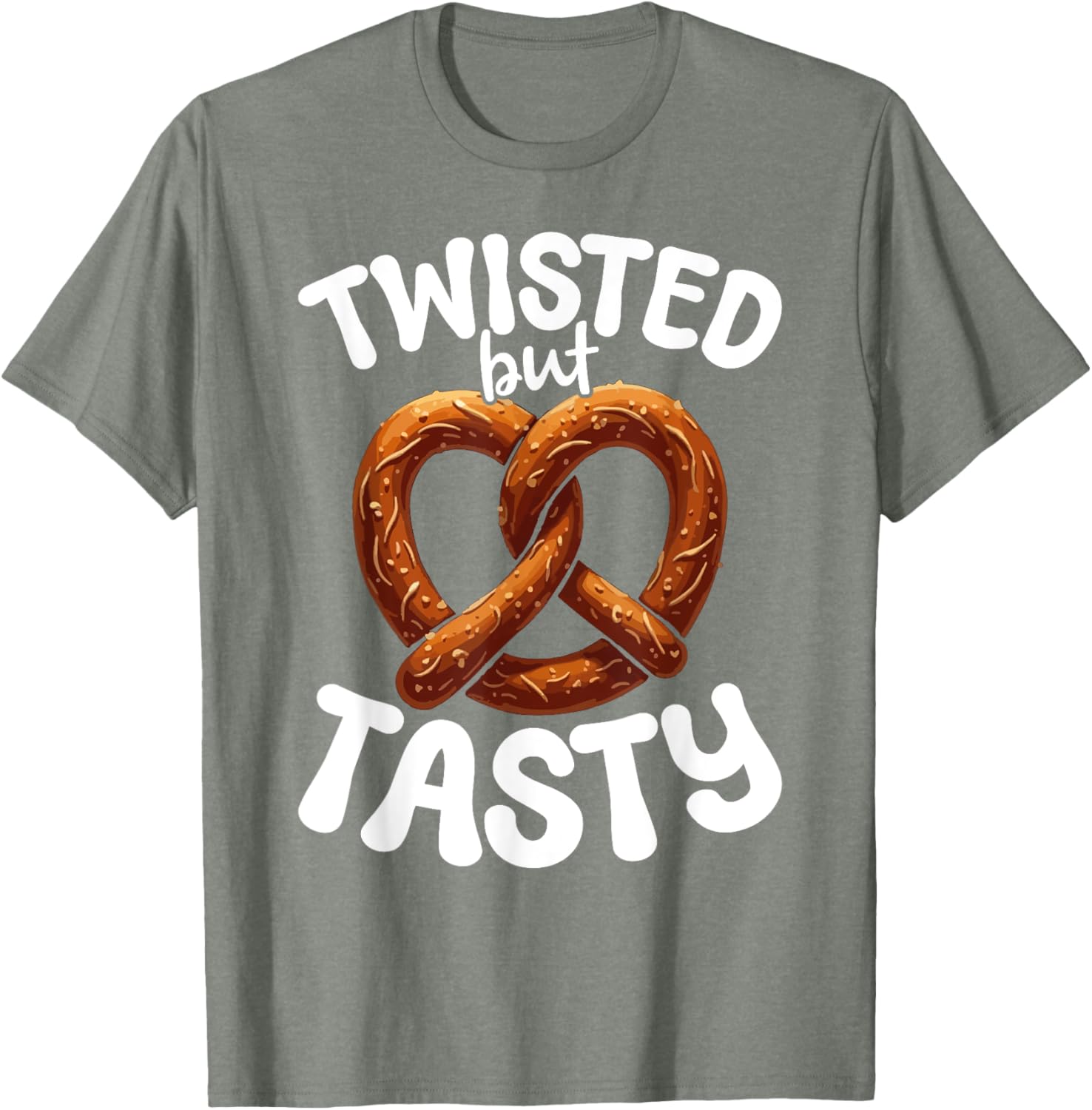 Pretzel Twisted But Tasty Pastry Lover T-Shirt for Foodies - 12