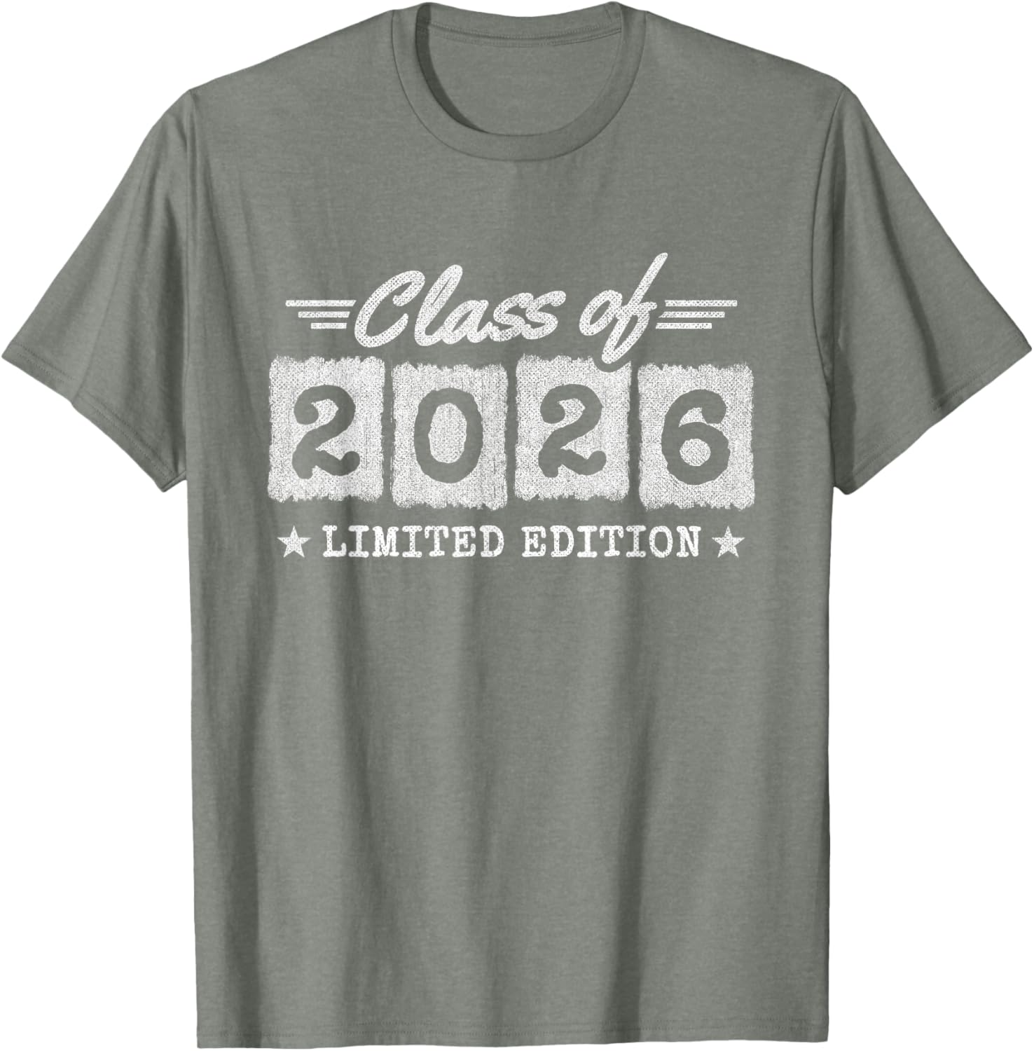 Senior Class of 2026 Graduation T-Shirt Stylish Fun Apparel Gift - 5