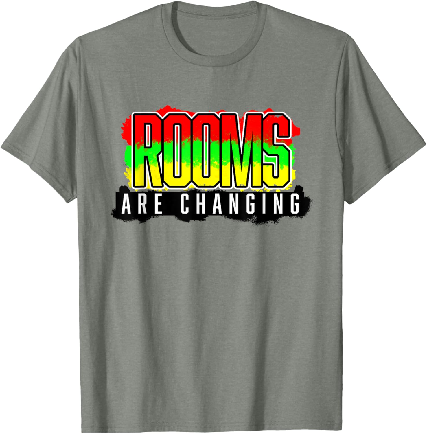 Rooms Are Changing Black History Month Collection T-Shirt for All Ages - 1
