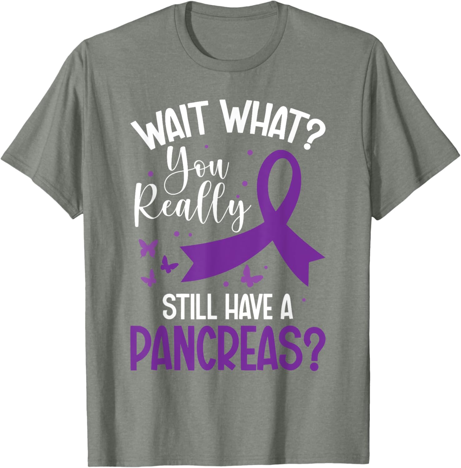 Pancreas Surgery Warrior T-Shirt for Diabetes Awareness and Support - 4