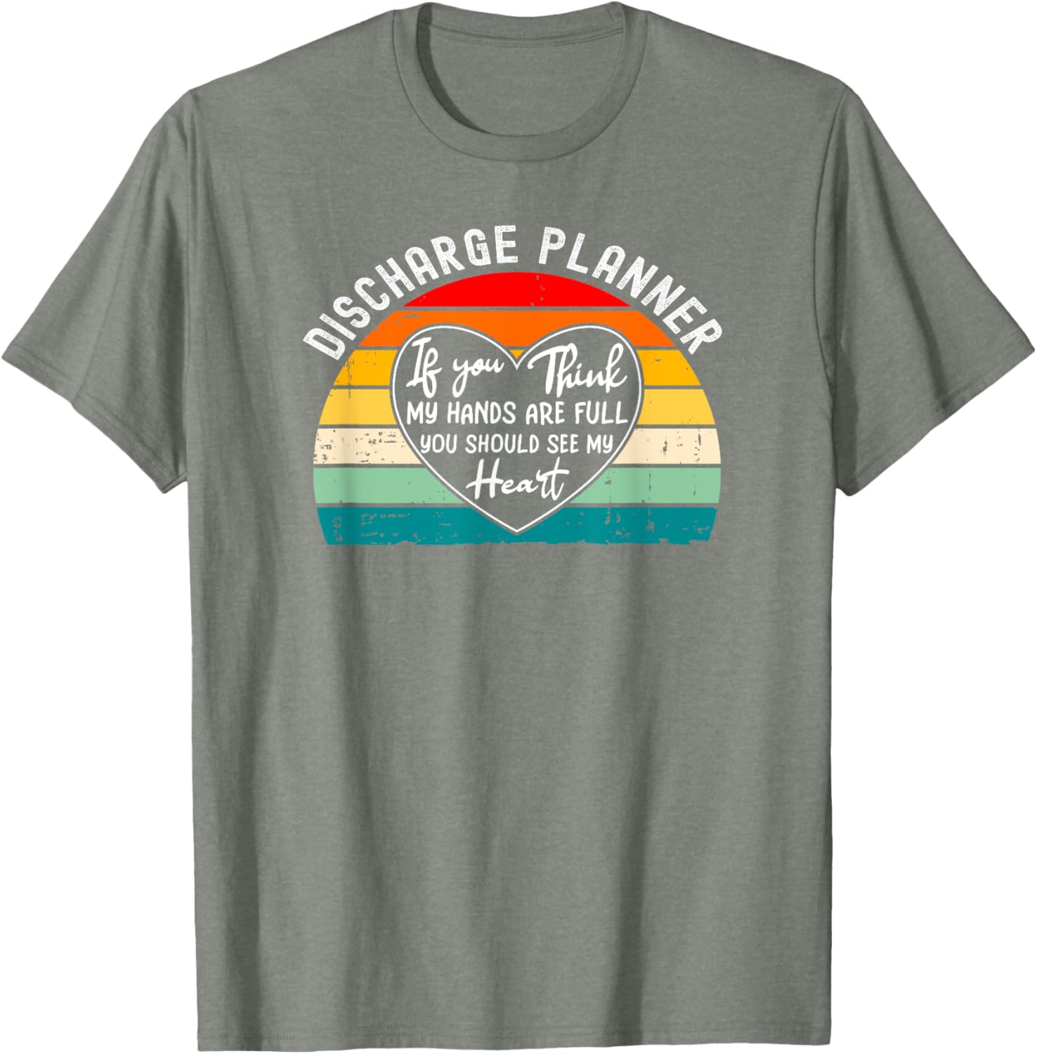 Discharge Planner Thank You T-Shirt - Perfect Gift for Heroes in Healthcare - 4