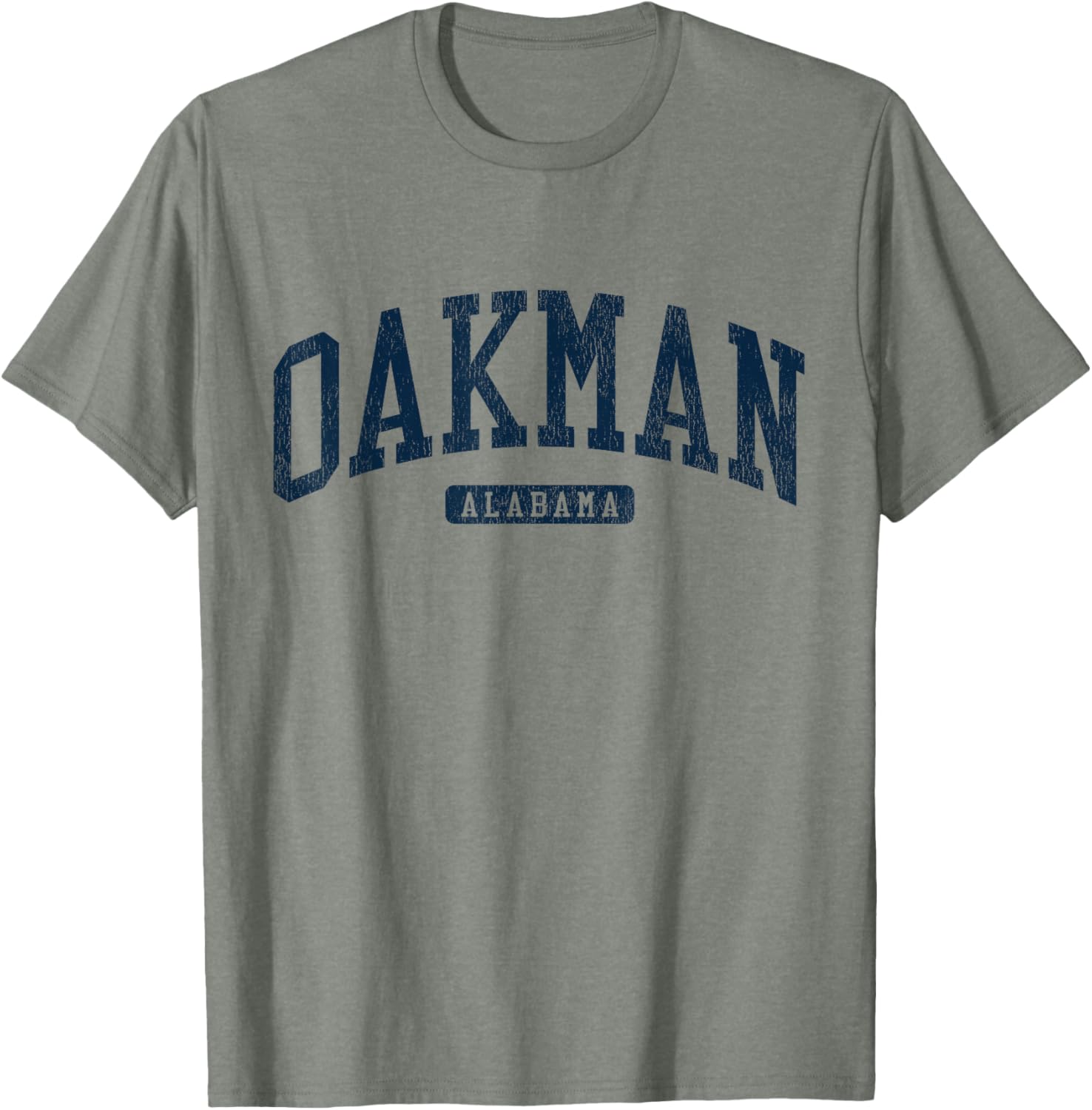 Oakman Alabama College Blue T-Shirt for Stylish Comfort and School Spirit - 2