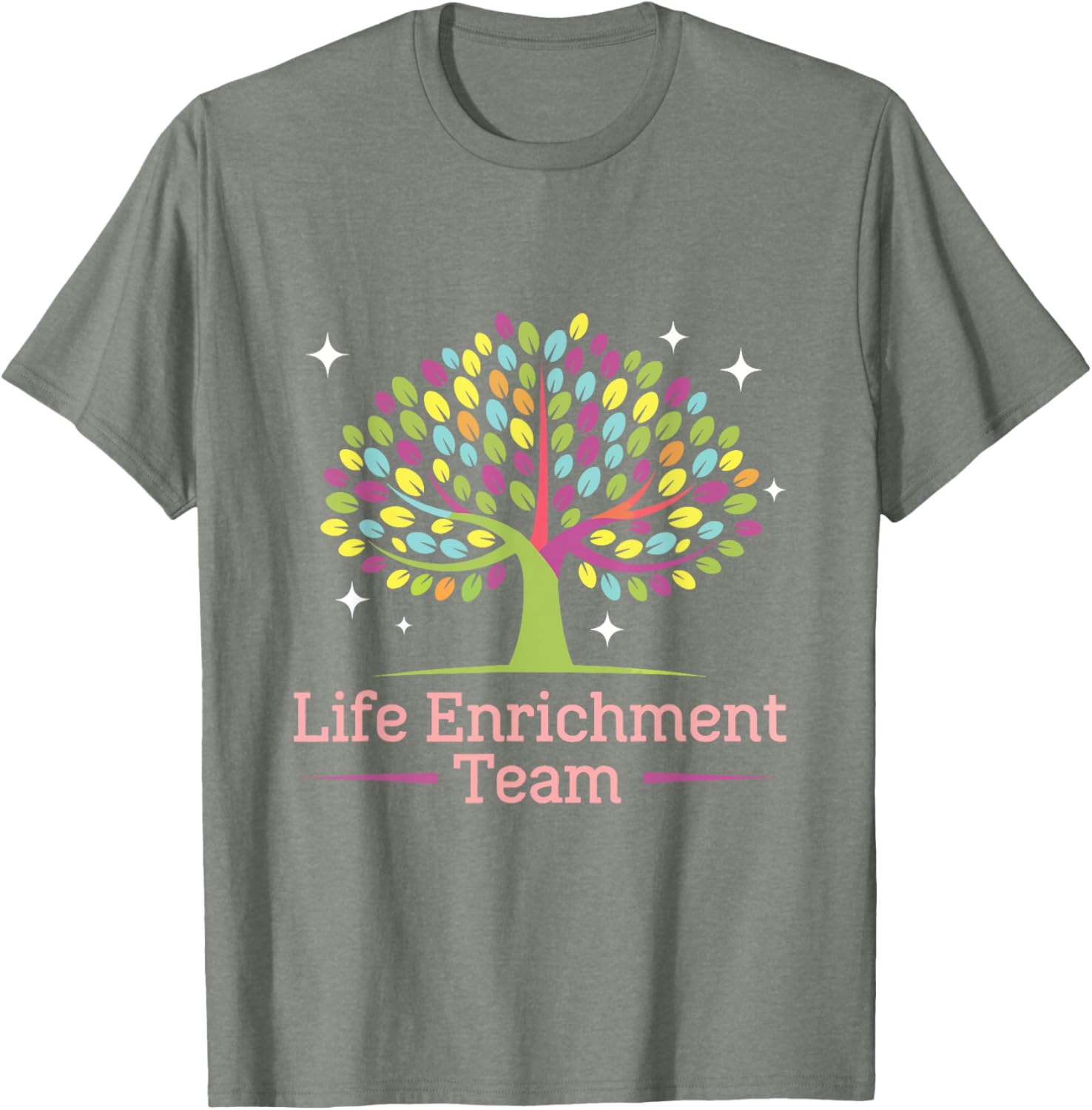 Activity Director Life Enrichment Team T-Shirt for Fun Workdays - 28