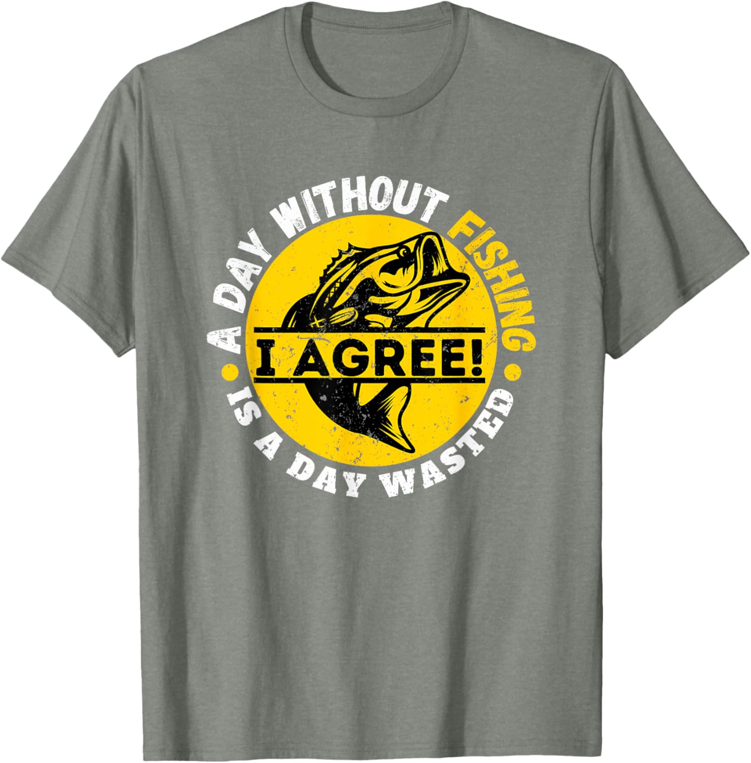 Funny Fishing T-Shirt for Bass Angler Dad - Perfect Gift for Fishermen - 18