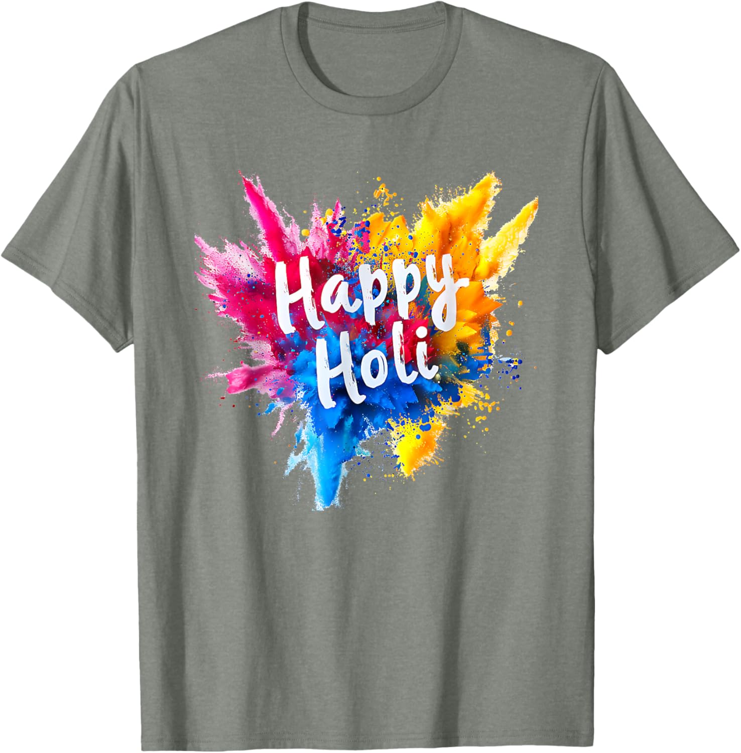 Happy Holi T-Shirt for Men, Women, and Kids - Colorful Hindu Gift - 5