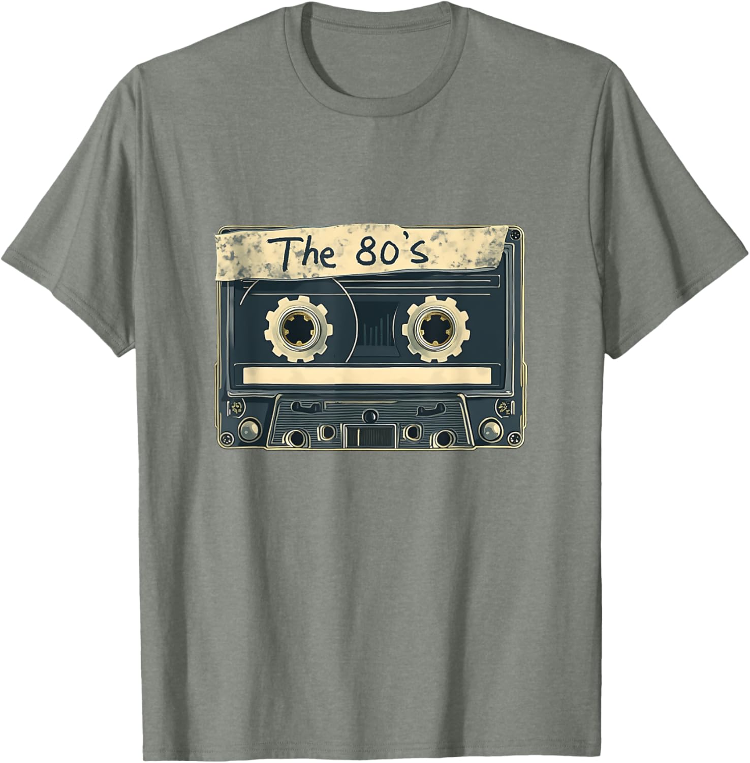 Classic Vintage Cassette Tape T-Shirt for 80s 90s Nostalgia Lovers - 23