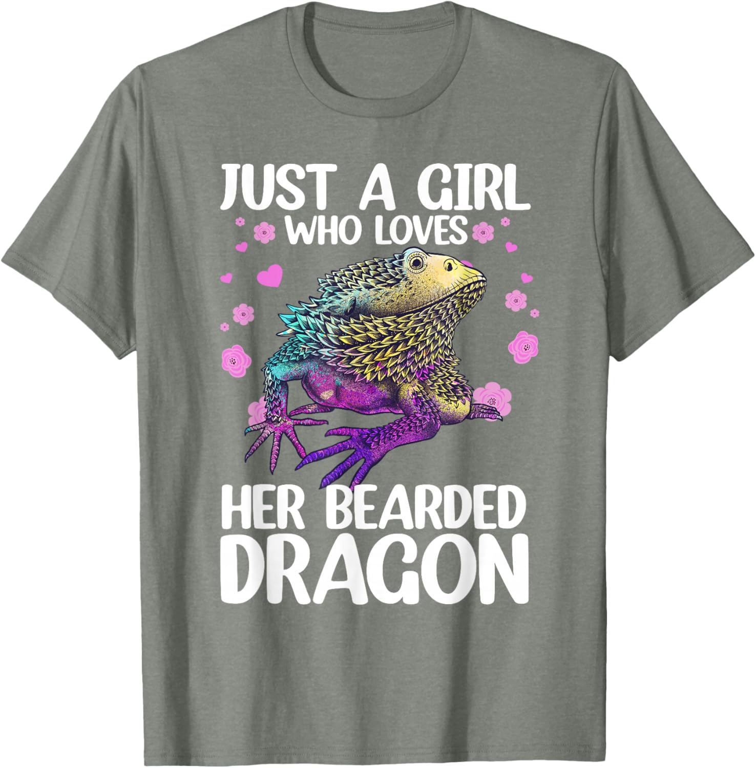 Cool Bearded Dragon T-Shirt for Women Perfect Gift for Reptile Lovers - 11