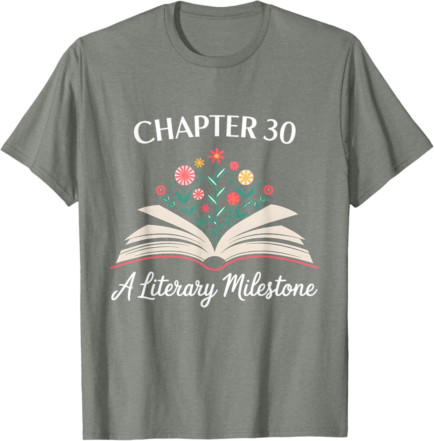 Funny 30th Birthday T-Shirt Chapter 30 Literary Milestone Gift - 20