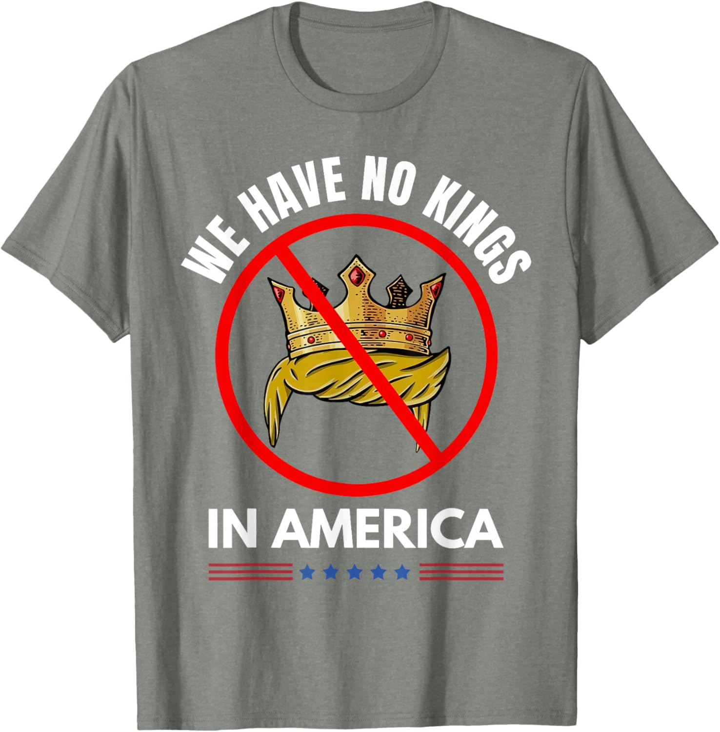 No Kings In America T-Shirt for Trendy Casual Fashion Lovers - 24