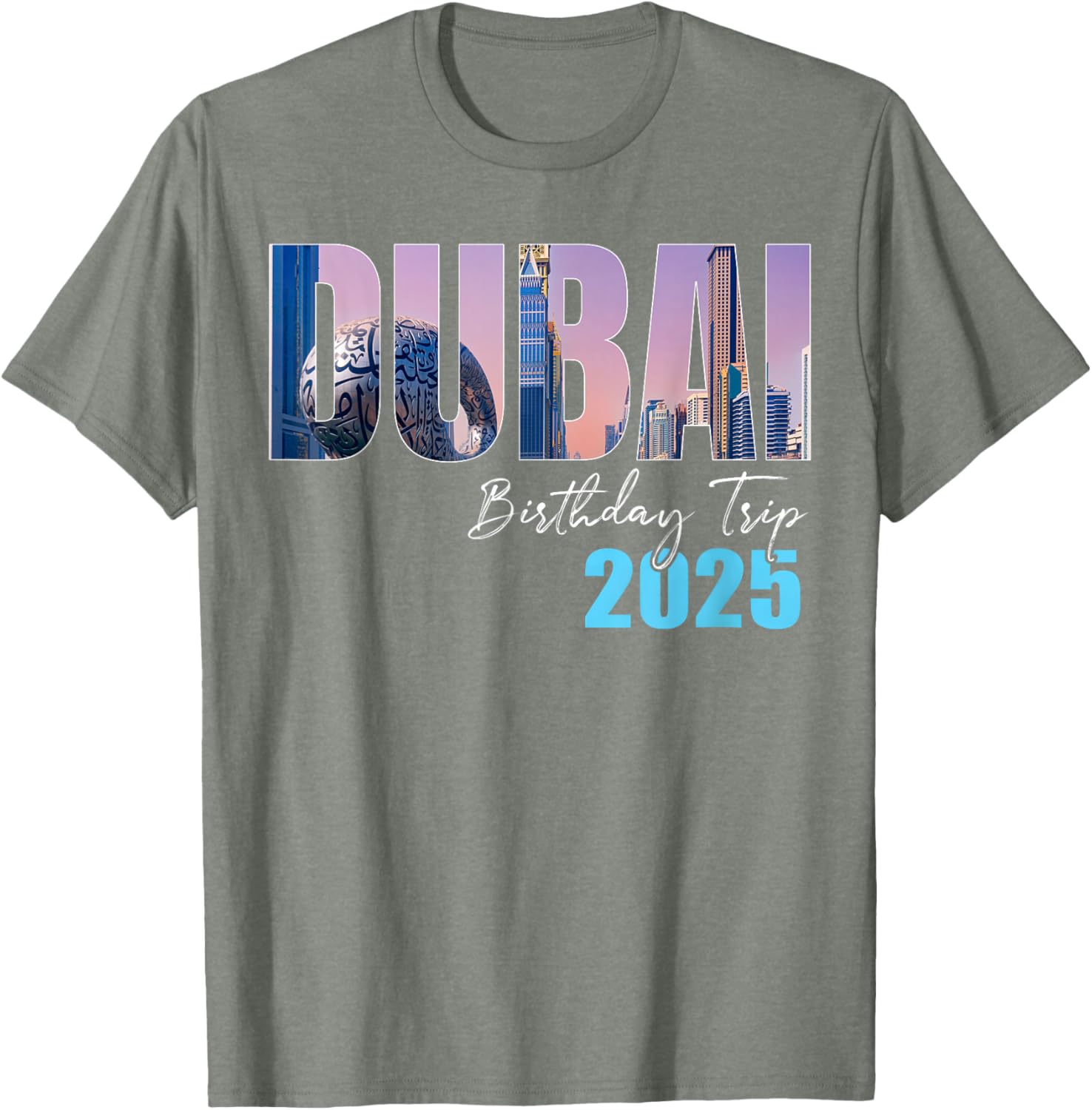 Celebrate in Style with Dubai Birthday Trip Cruise T-Shirt for 2025 - 8