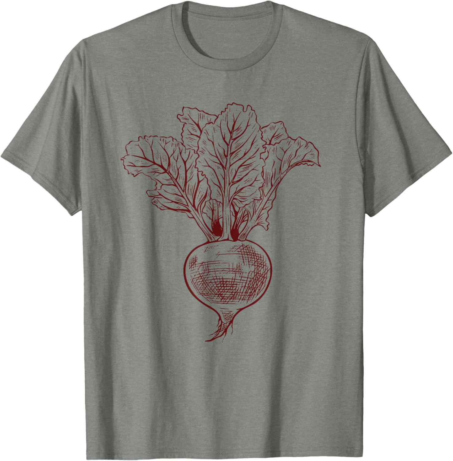 Vintage Beetroot Vegan T-Shirt for Vegetable Lovers and Retro Style Fans - 2
