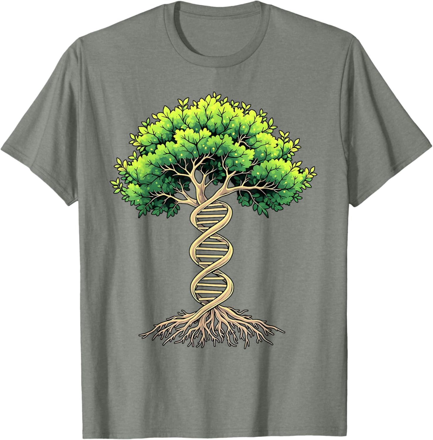 DNA Tree Life Science Nature T-Shirt for Science Lovers and Nature Fans - 12