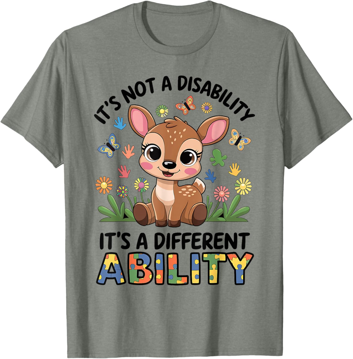 Autism Awareness T-Shirt Celebrating Different Abilities in Style - 18