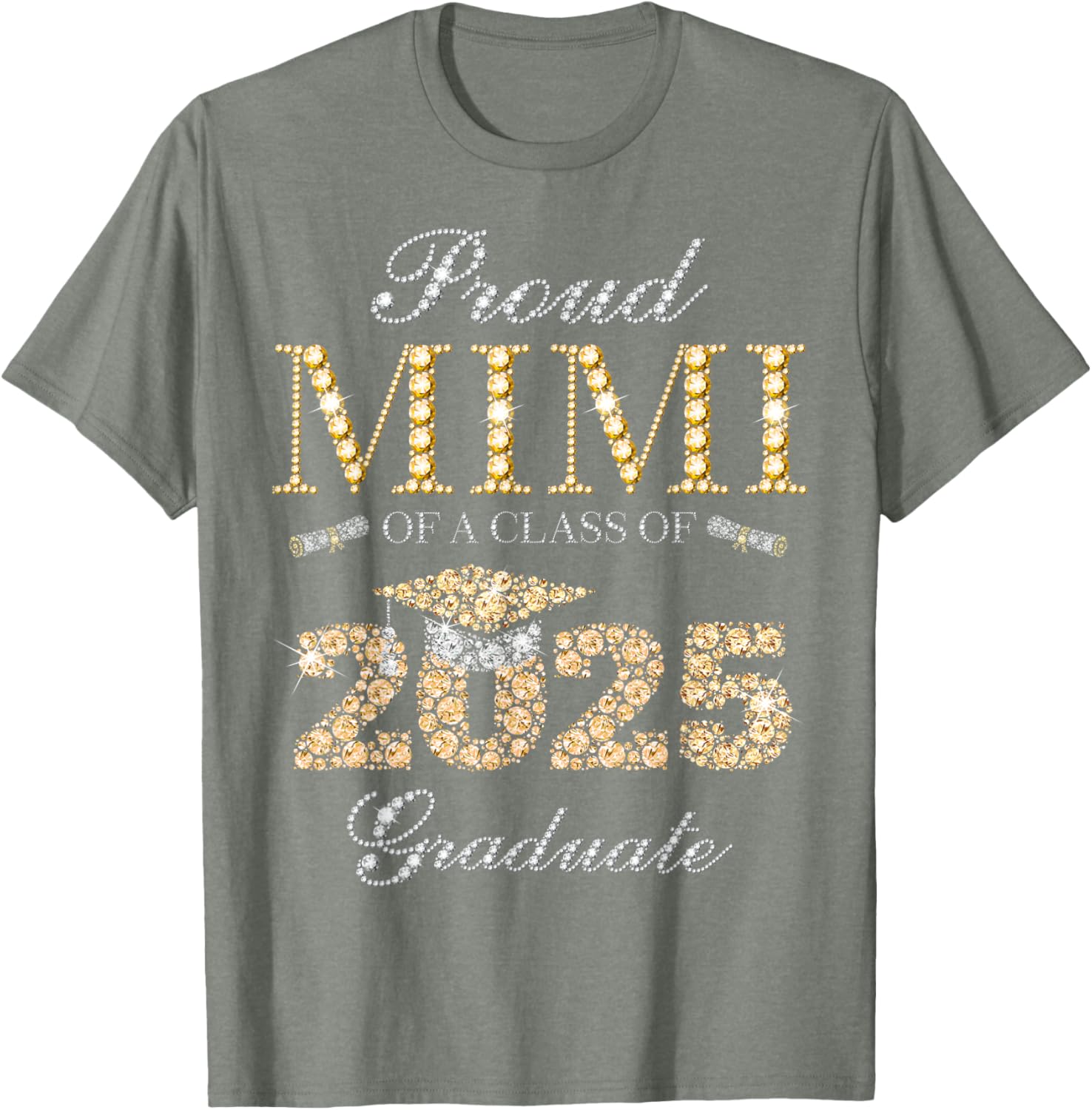 Proud Mimi of a Class of 2025 Graduate T-Shirt for Celebrating Achievements - 5