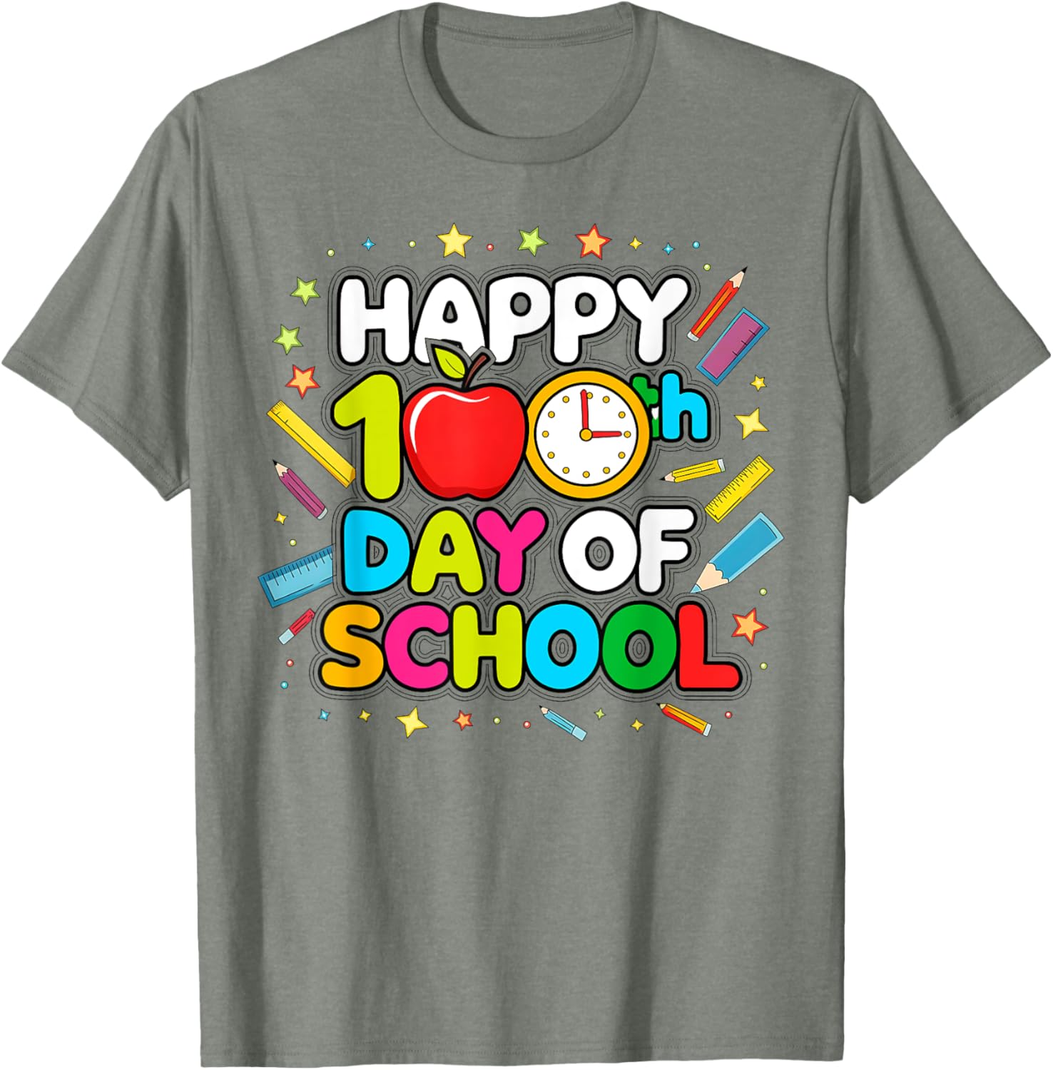 100 Days of School T-Shirt for Toddlers Perfect for Teachers and Students - 21