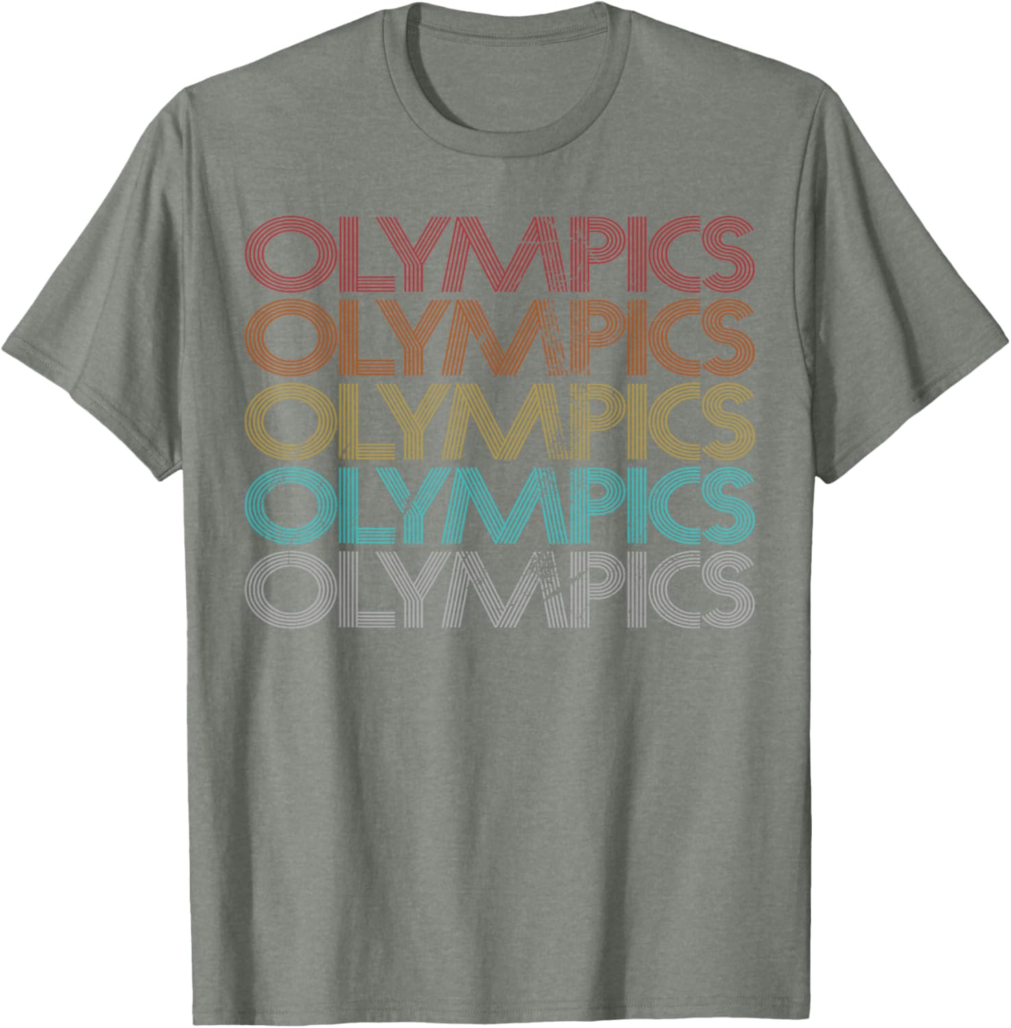 Retro Vintage Olympics T-Shirt for Sports Lovers and Casual Outfits - 6