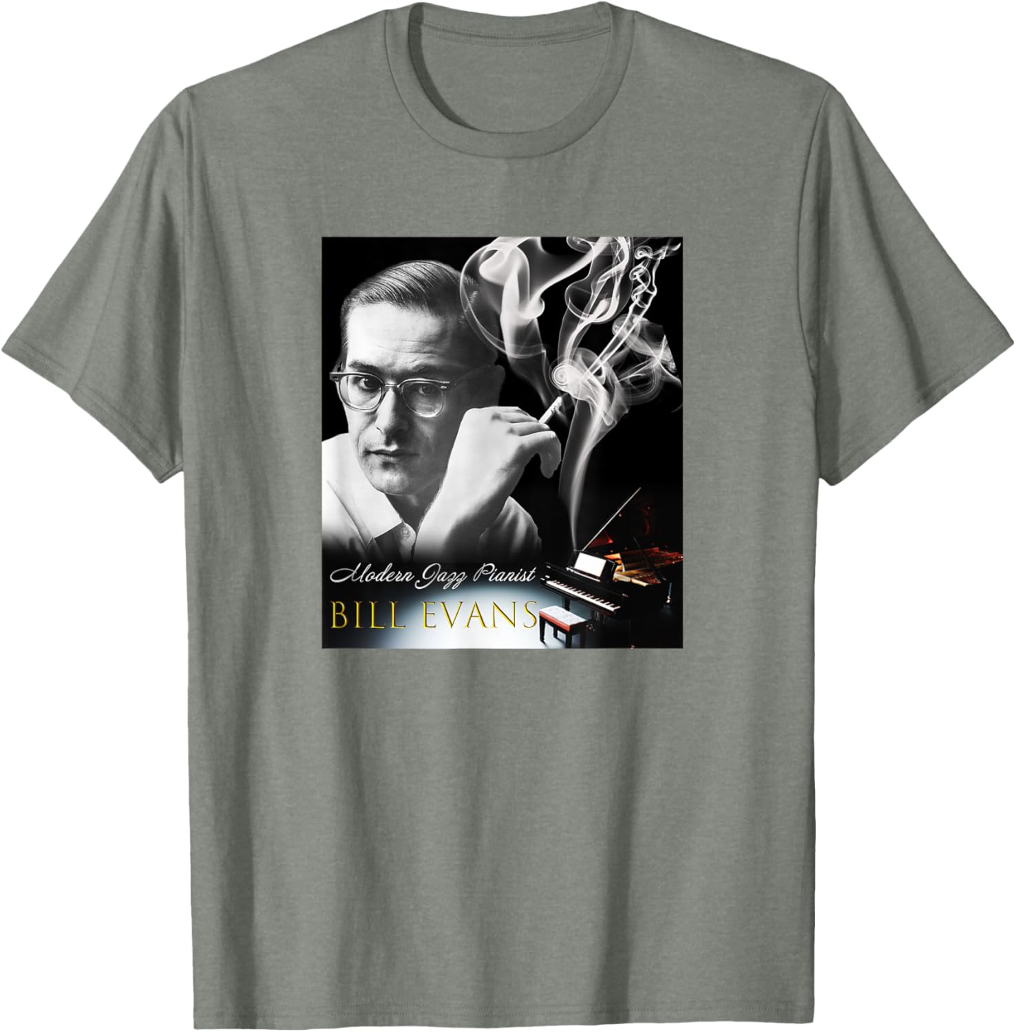Bill Evans 001 T-Shirt for Music Lovers - Stylish and Comfortable Apparel - 10