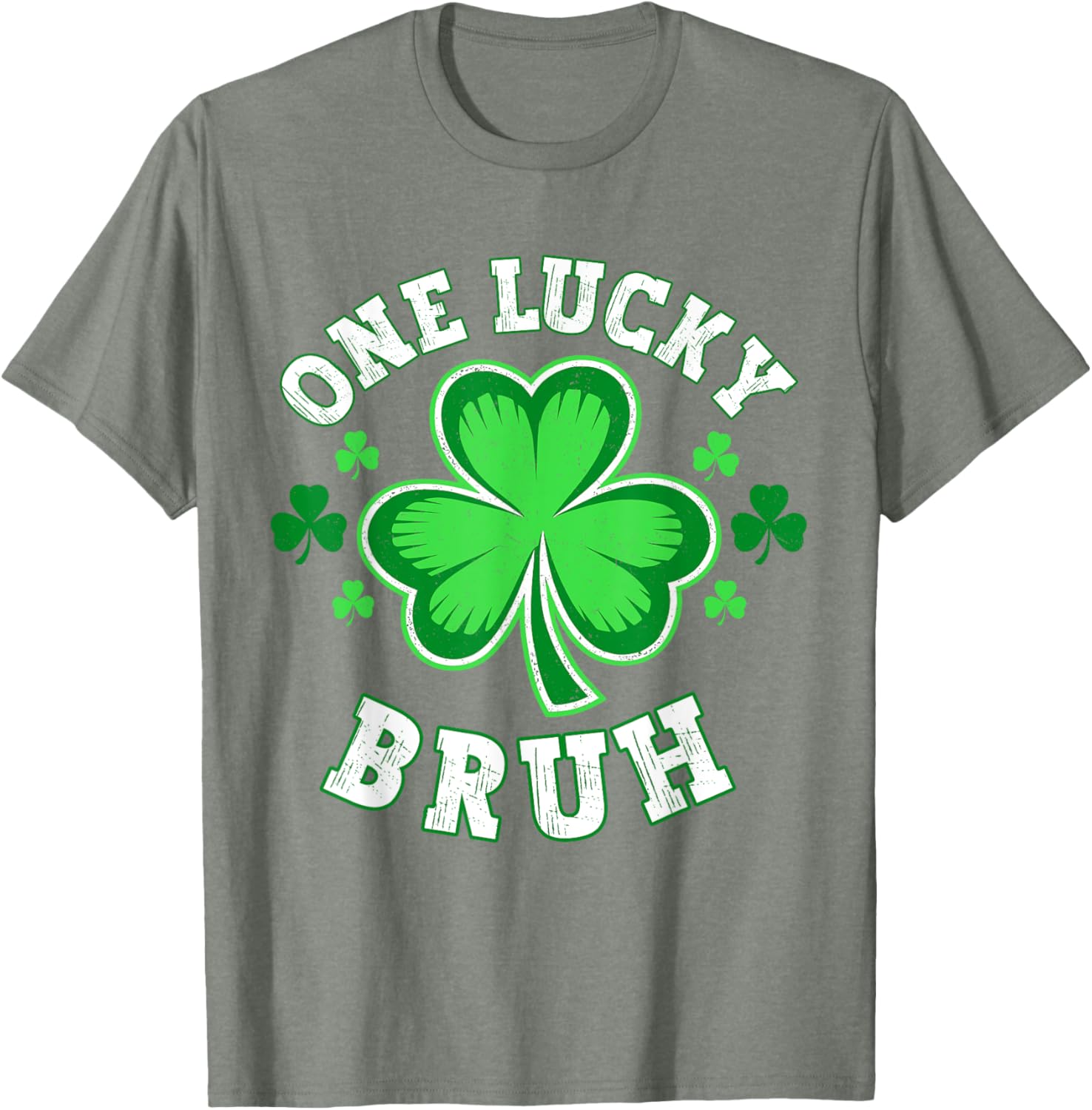 One Lucky Bruh St Patrick's Day Leprechaun T-Shirt for Fun Celebrations - 2