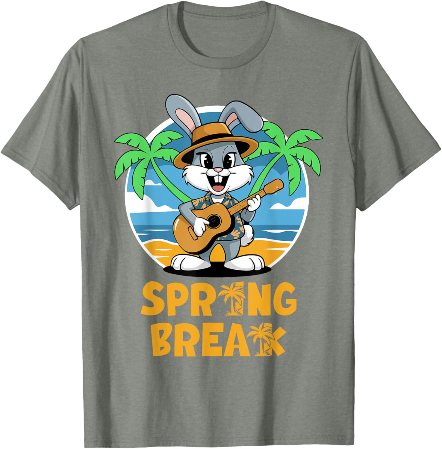 2025 Spring Break Graphic T-Shirt for Kids - Colorful Beach Wear Fun - 18