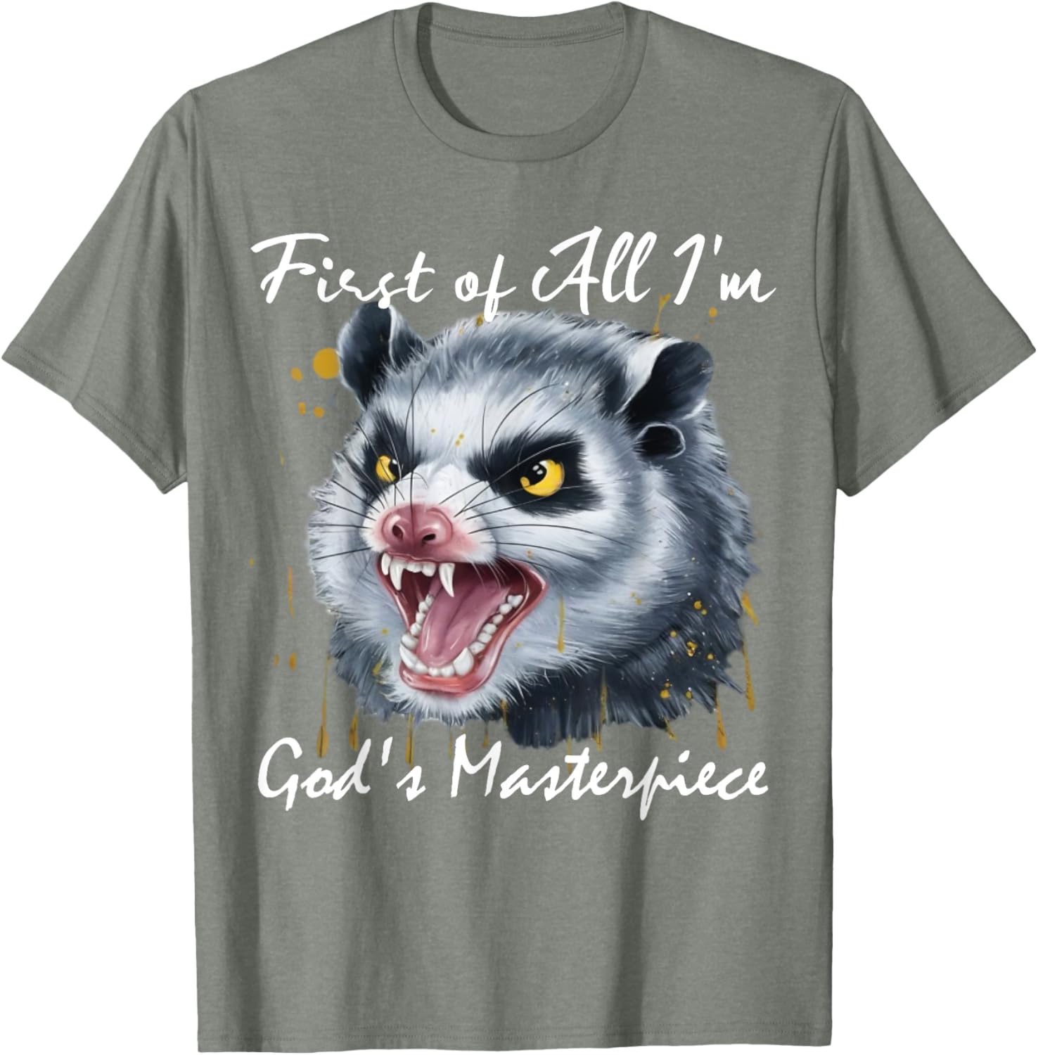 First of All I'm God's Masterpiece T-Shirt for Inspirational Style - 13