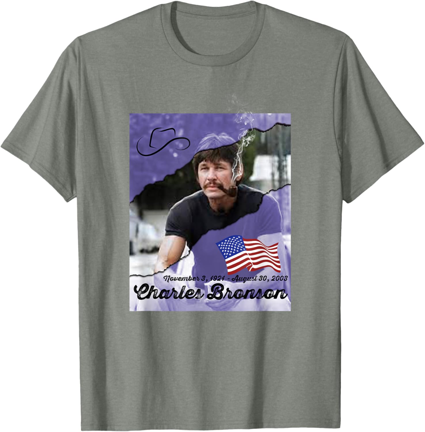 Charles Bronson 002 T-Shirt for Fans of Classic Movies and Style - 28