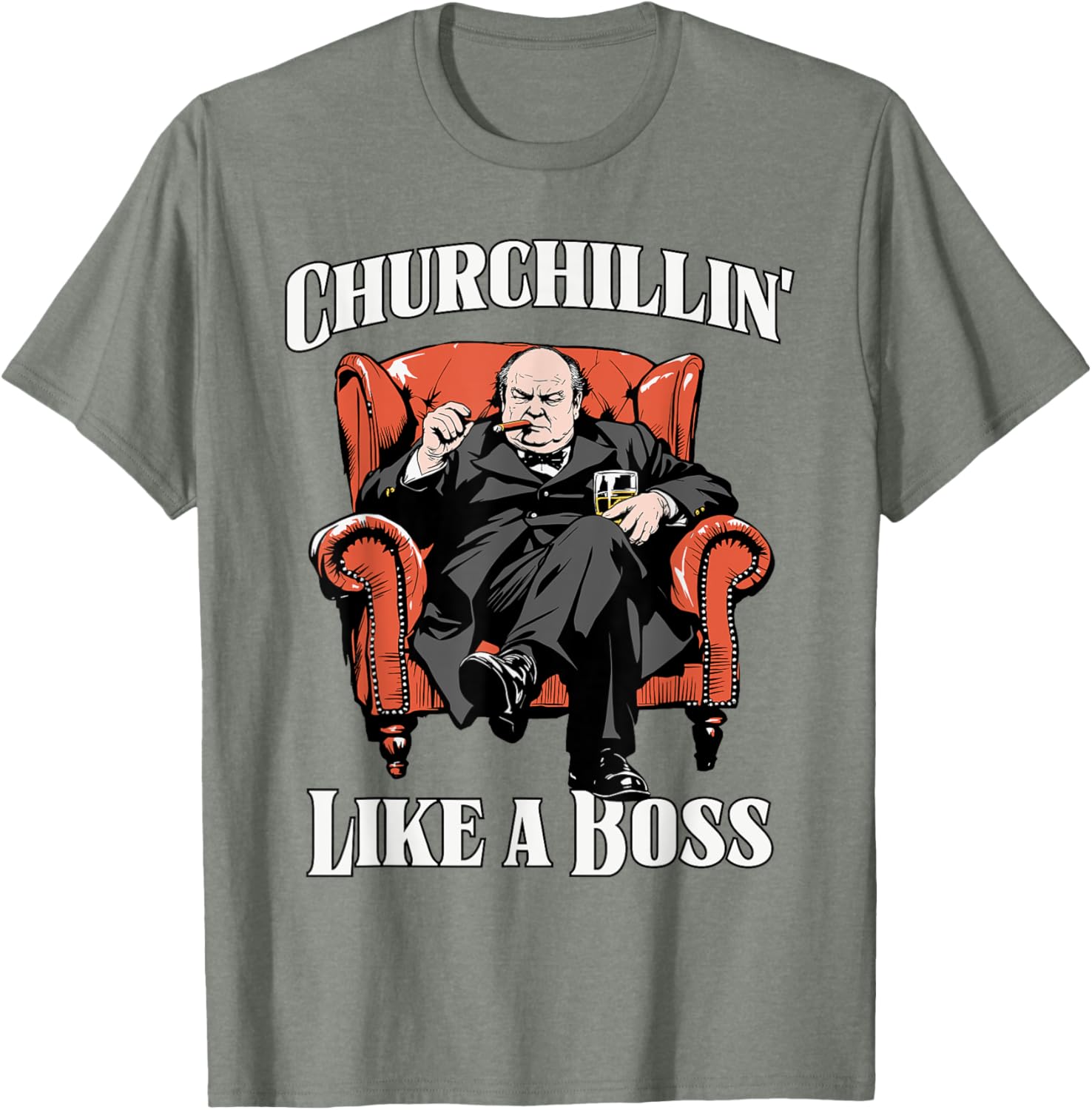 Winston Churchill Battle of Britain History T-Shirt for History Lovers - 4