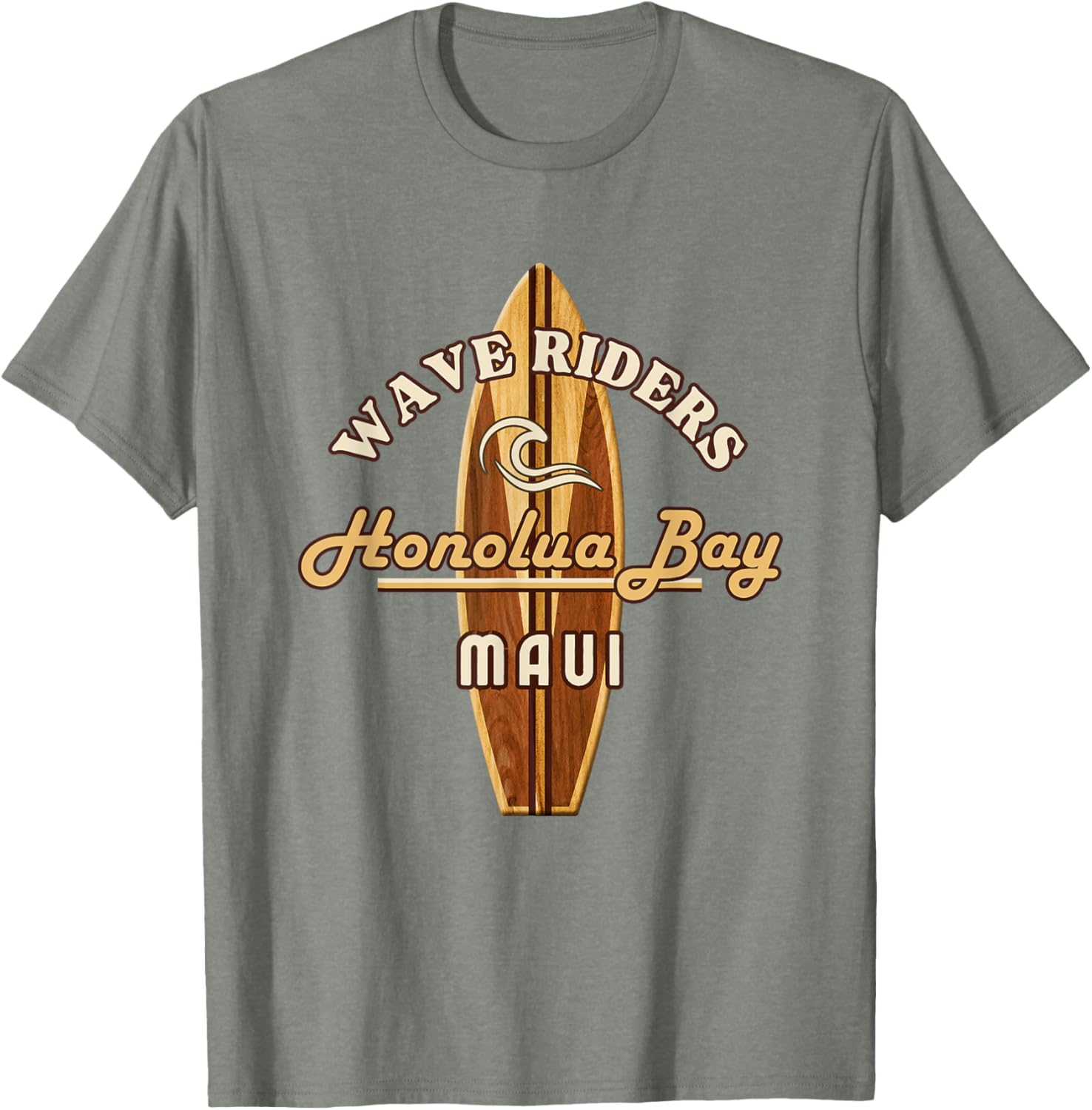 Surf Honolua Bay Maui Vacation T-Shirt for Surf Lovers and Beach Fun - 23