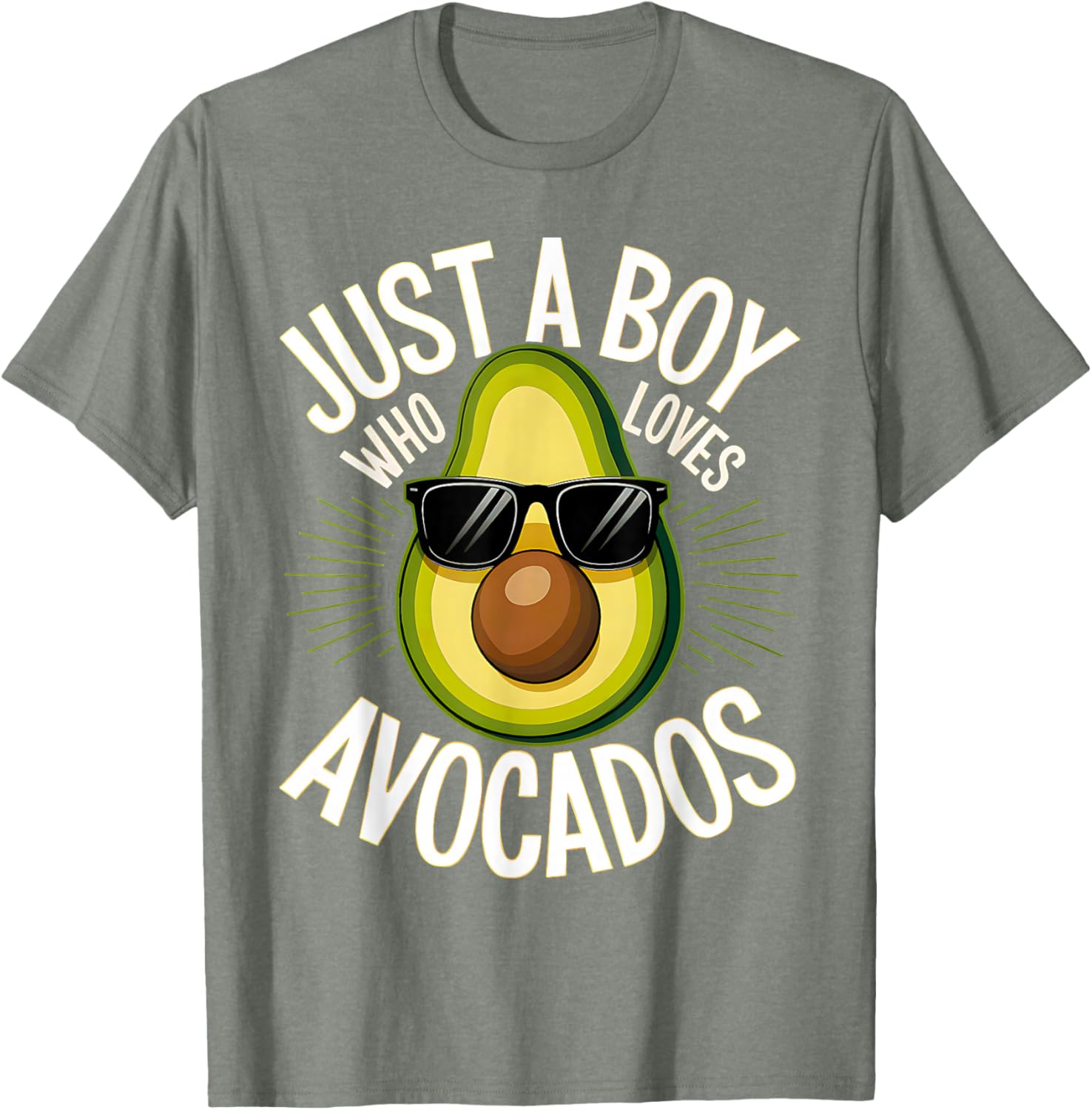 Cute Avocado Love T-Shirt for Boys and Toddlers - Fun Fruit Apparel - 15