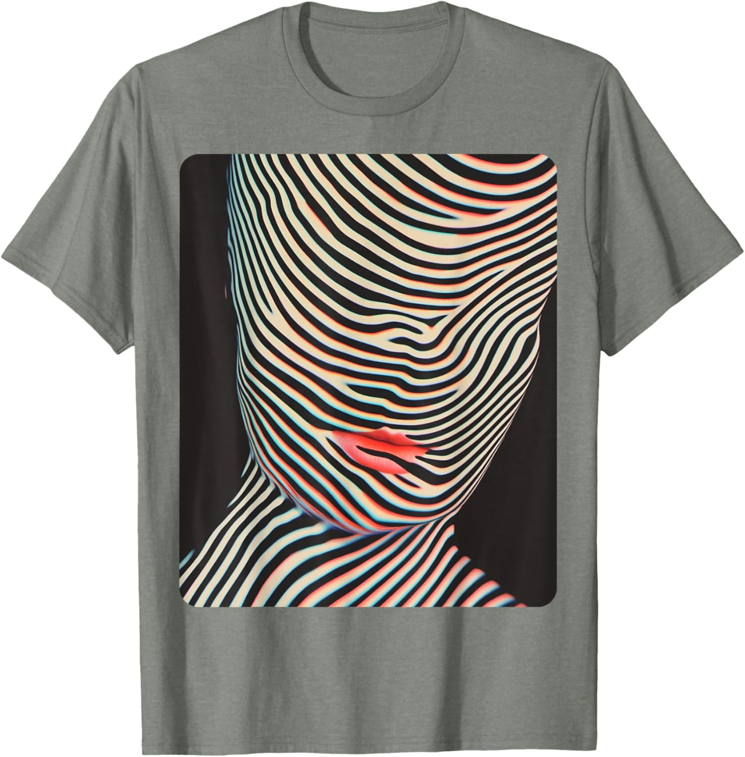 Chic Women's Abstract Designer T-Shirt for Stylish Fashion Lovers - 10