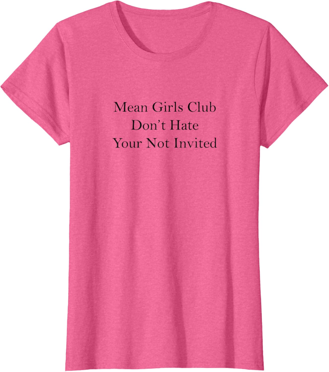 Mean Girls Club T-Shirt for Fans - Trendy and Fun Apparel for All Ages - 2