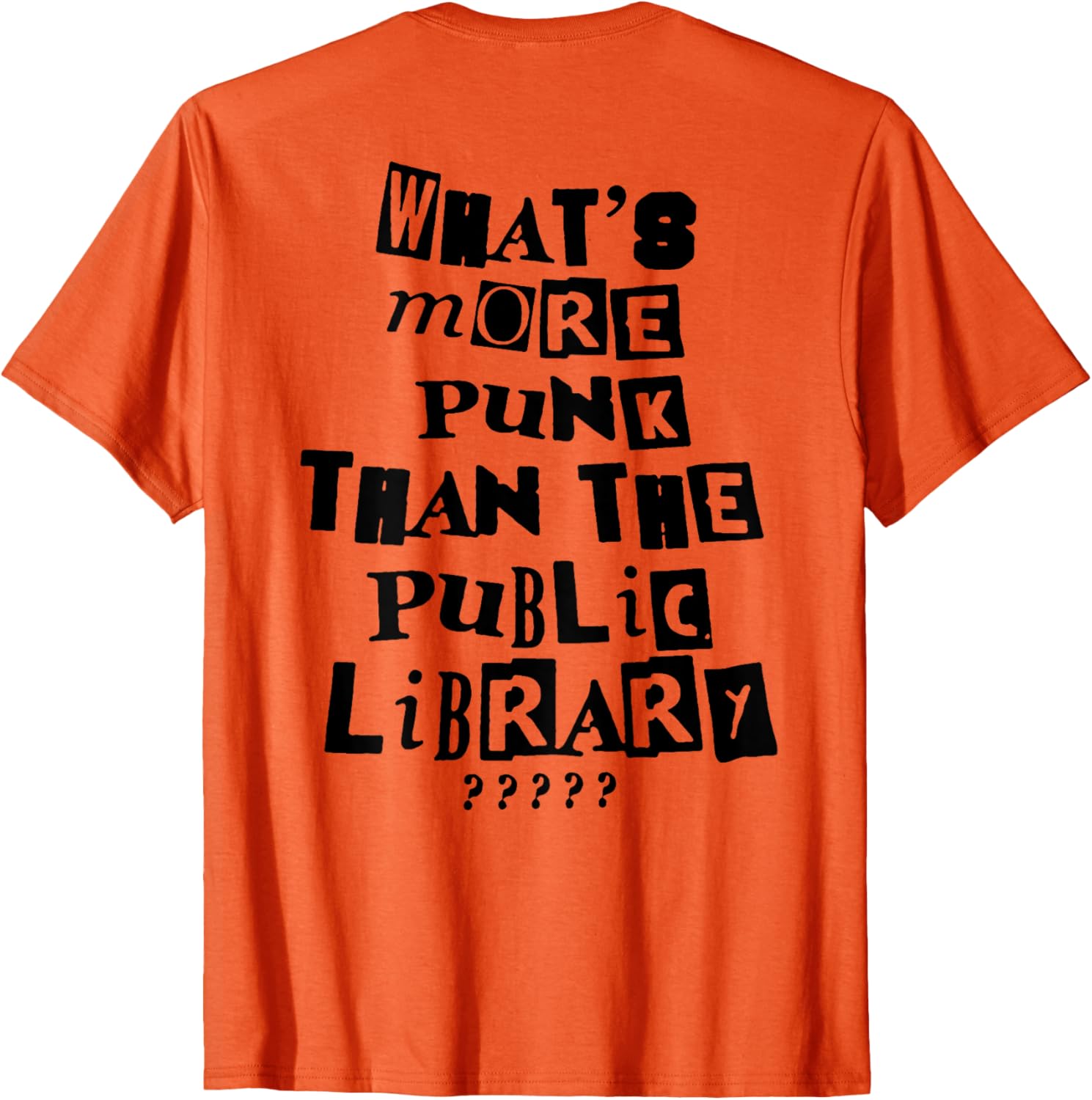 Punk Library T-Shirt for Book Lovers | Unique Graphic Tee Design - 3