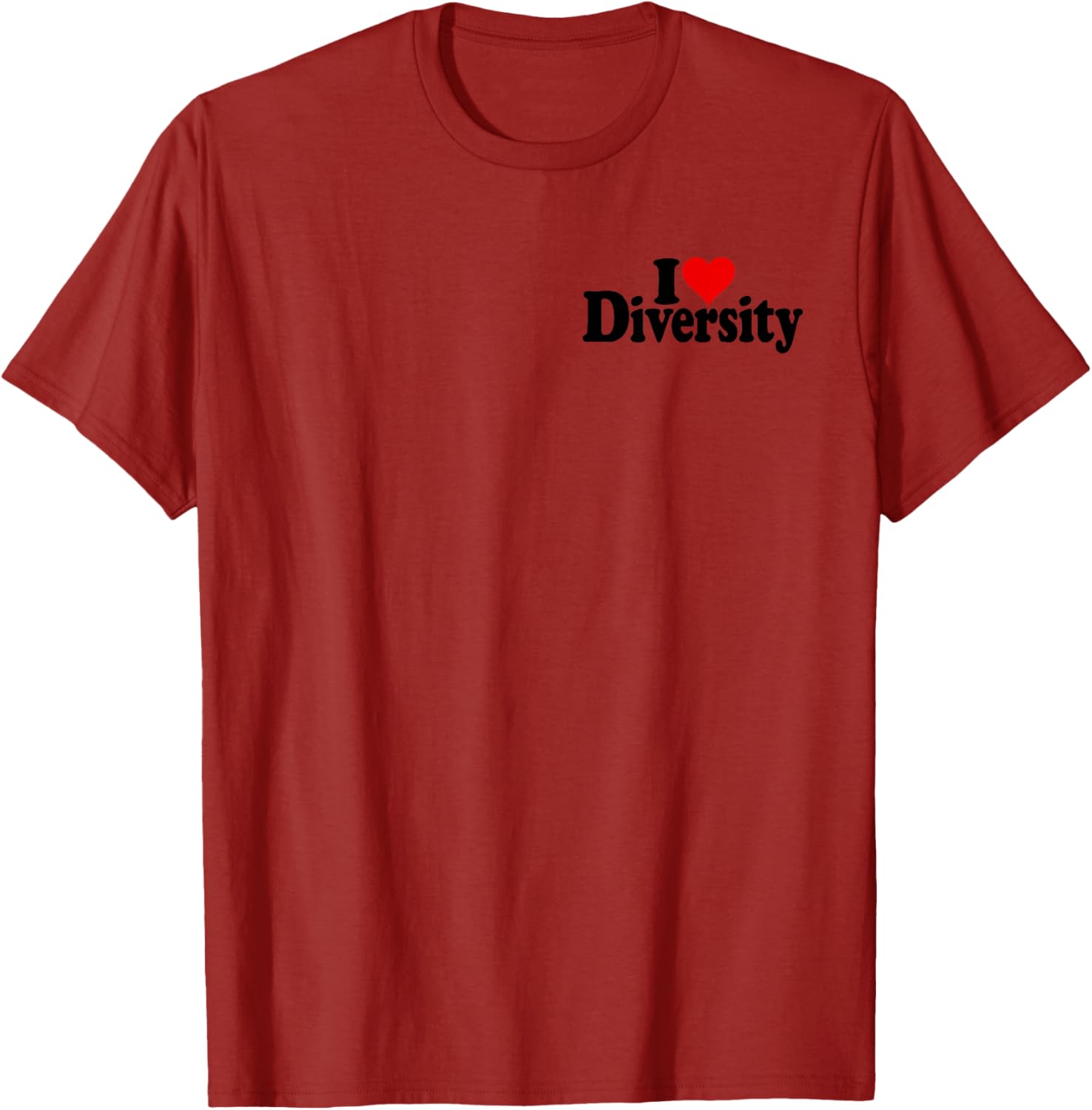 I Love Heart Diversity Strength in Diversity T-Shirt for Everyone - 8