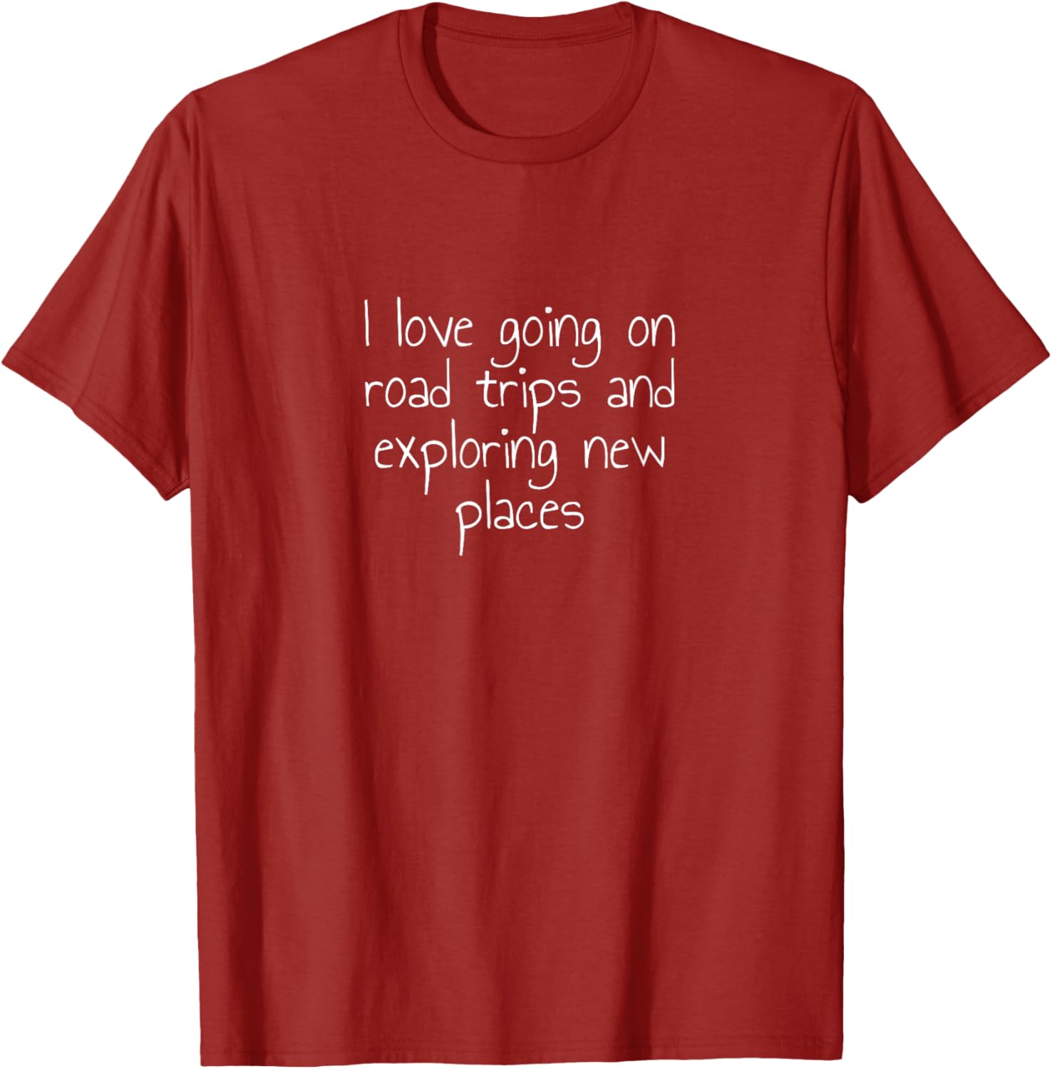 I Love Road Trips and Exploring New Places T-Shirt for Adventurers - 5