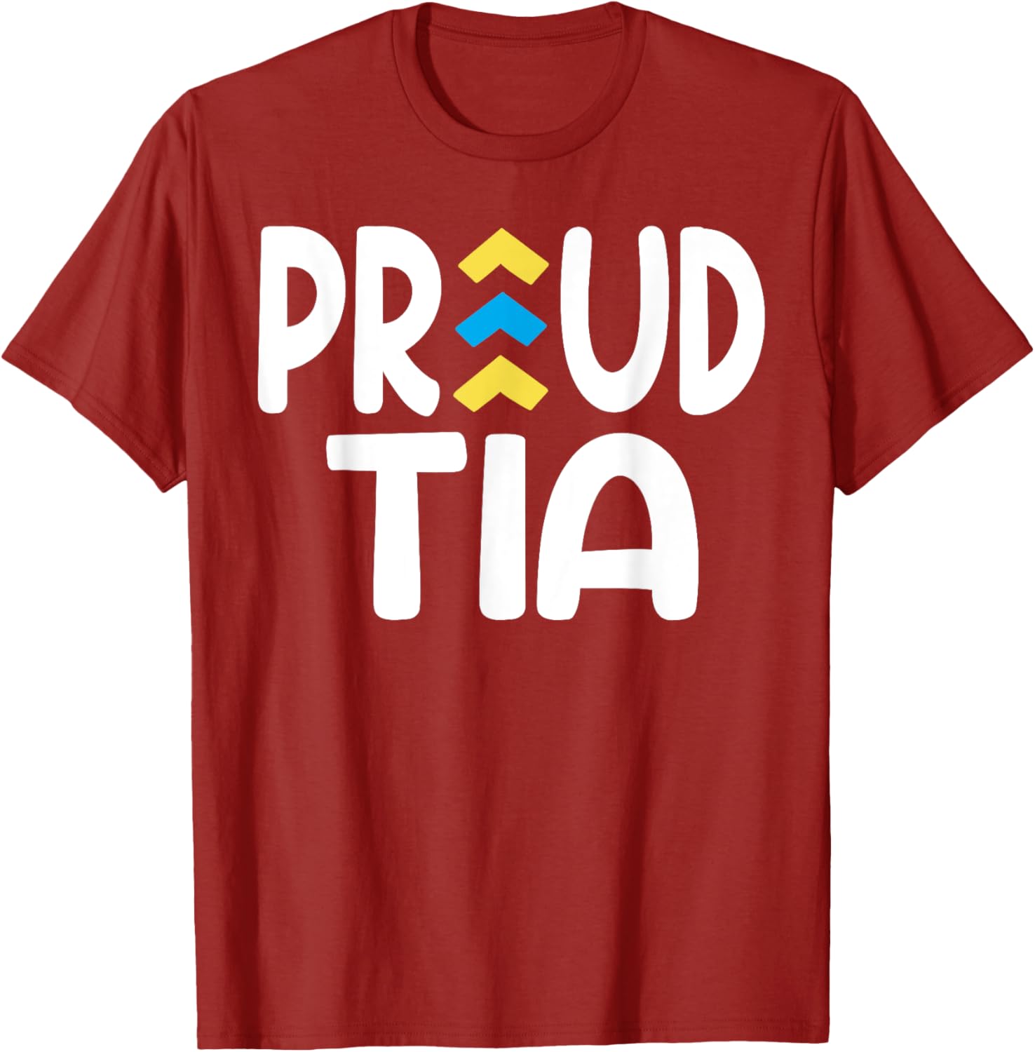 Proud Tia World Down Syndrome Day Awareness Socks and Aunt T-Shirt - 12