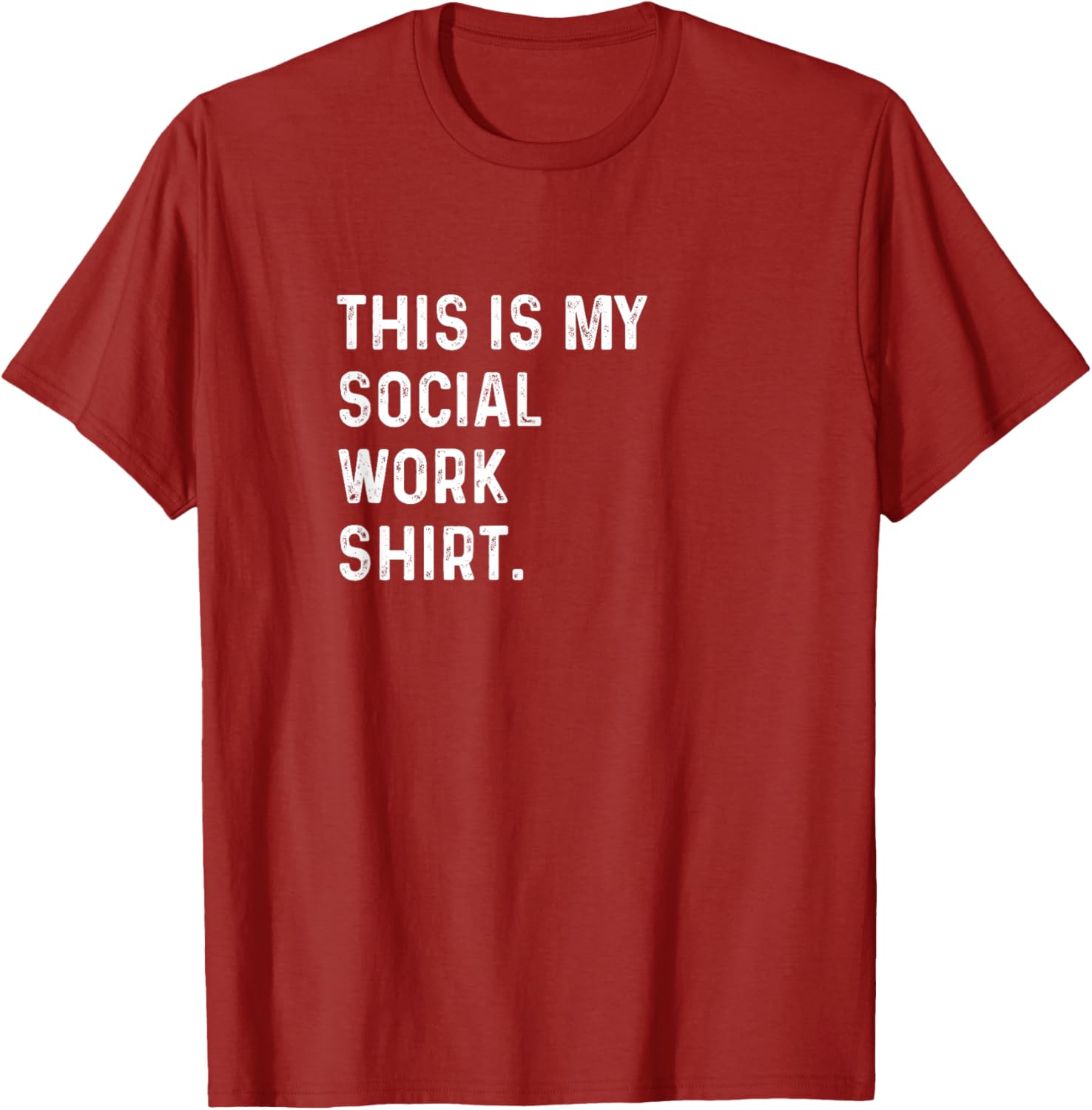 This Is My Social Work Shirt for Counselors - Stylish and Comfortable T-Shirt - 1