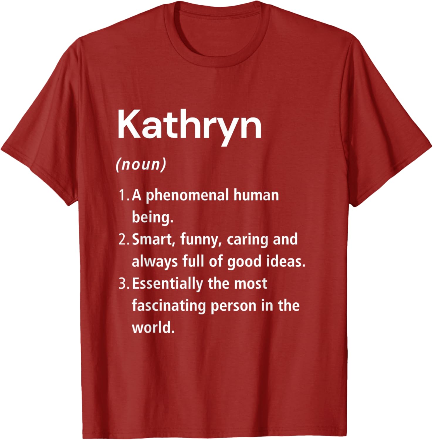 Funny Kathryn Name Definition T-Shirt for Unique Style and Fun! - 22