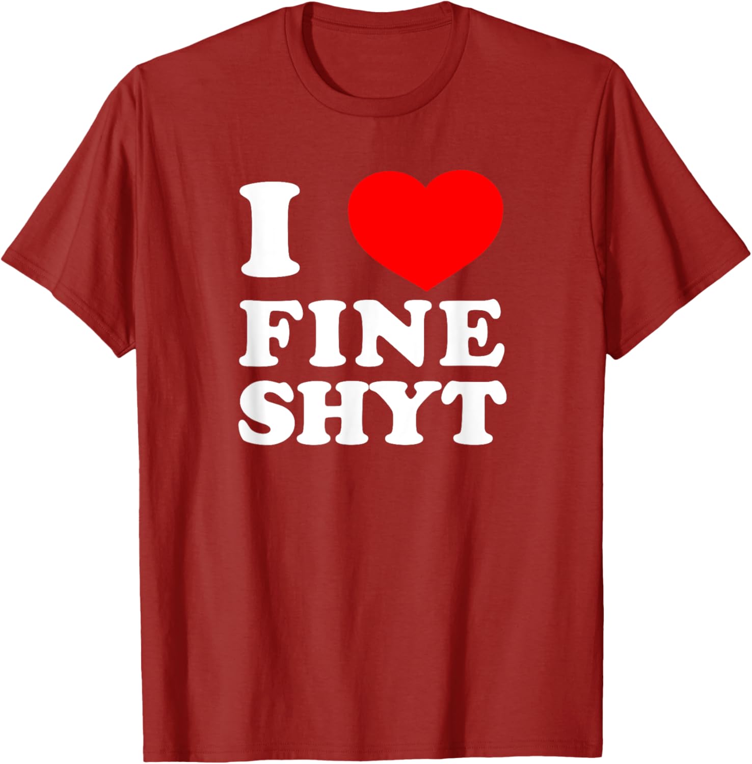 NI HAO FINE SHYT I LOVE FINE SHYT T-Shirt Cool Graphic Tee for Men - 2
