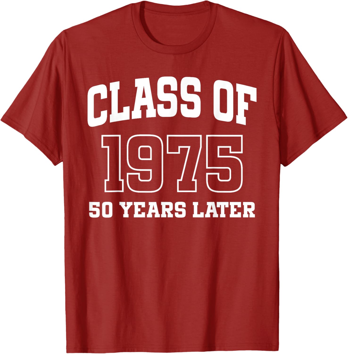 Class of 1975 50th Reunion Alumni T-Shirt for High School Graduates - 11