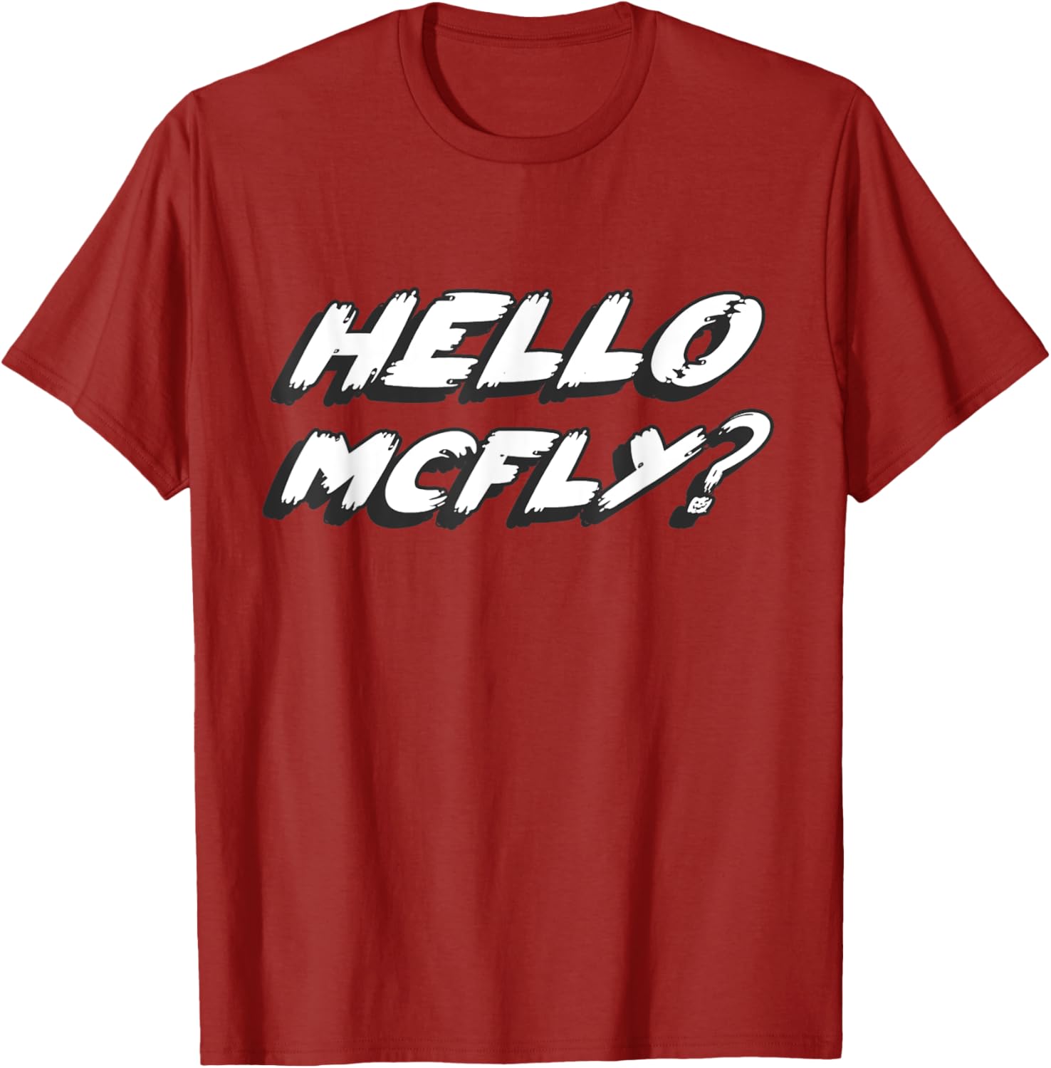 Hello Mcfly 1980s Retro T-Shirt for Nostalgic Fashion Lovers - 3