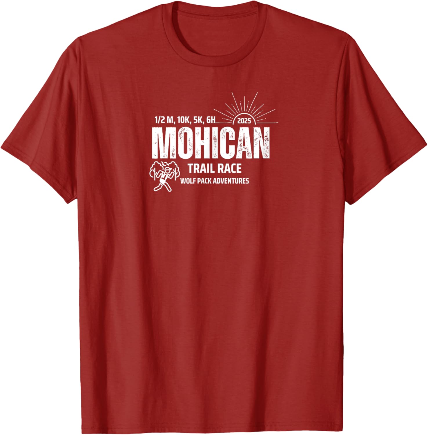 Mohican Trail Race T-Shirt for Outdoor Adventures and Running Gear - 6