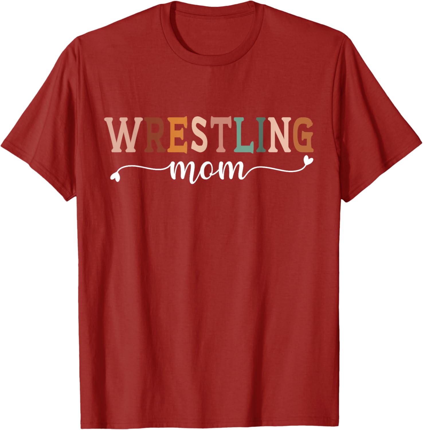 Funny Wrestling Mom T-Shirt for Proud Wrestler Mamas and Supportive Moms - 12
